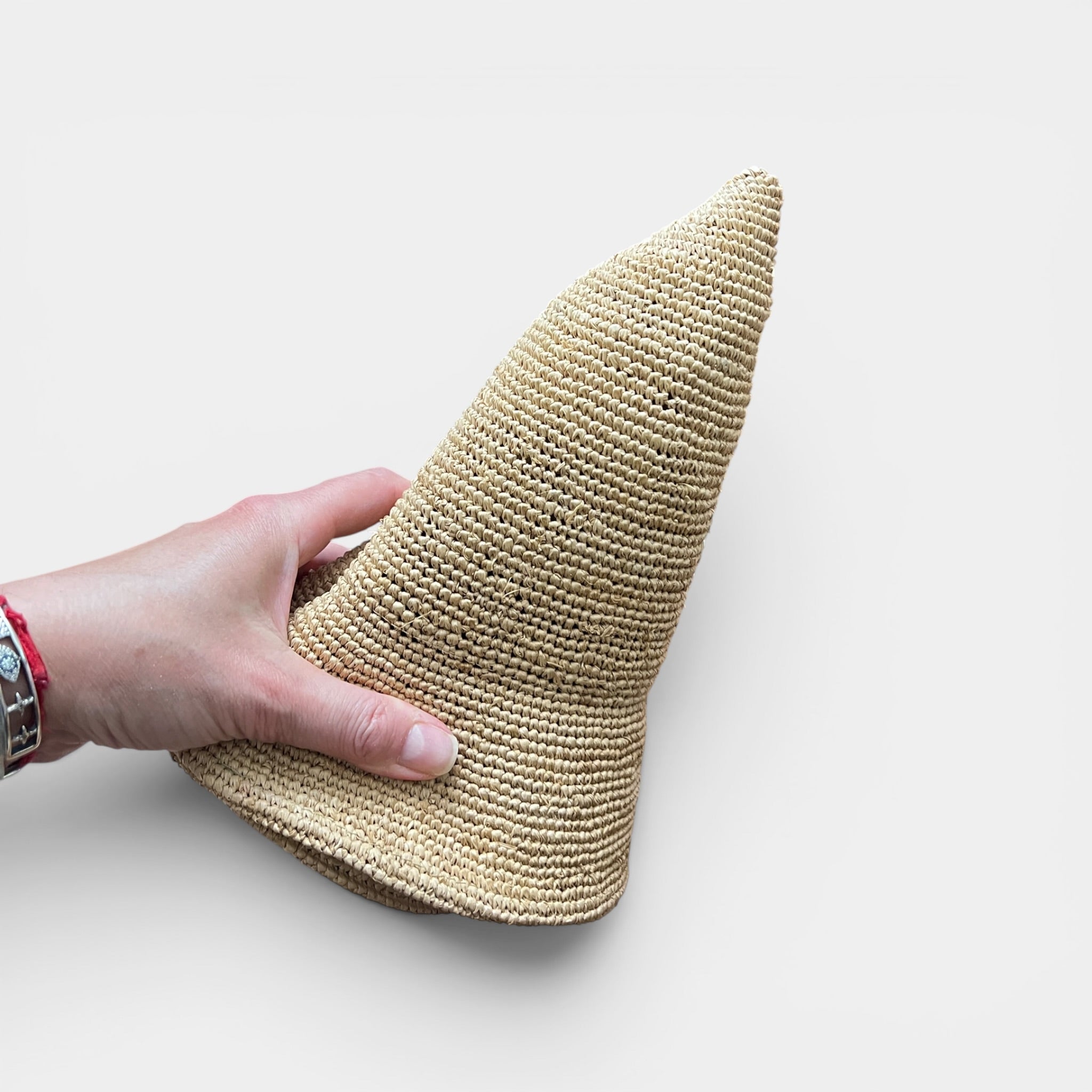 Cappello Fedora Estivo Unisex In Paglia Crochet Pieghevole - Cappelleria Bacca