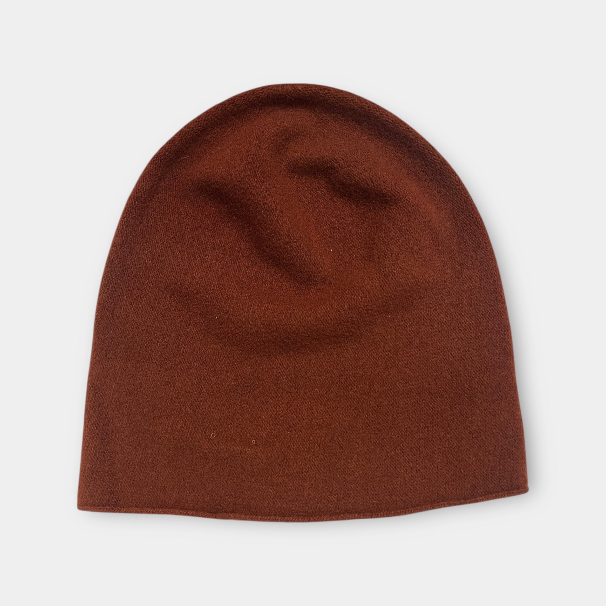 Berretto Beanie In Panno Di Lana "Nero" Kopka