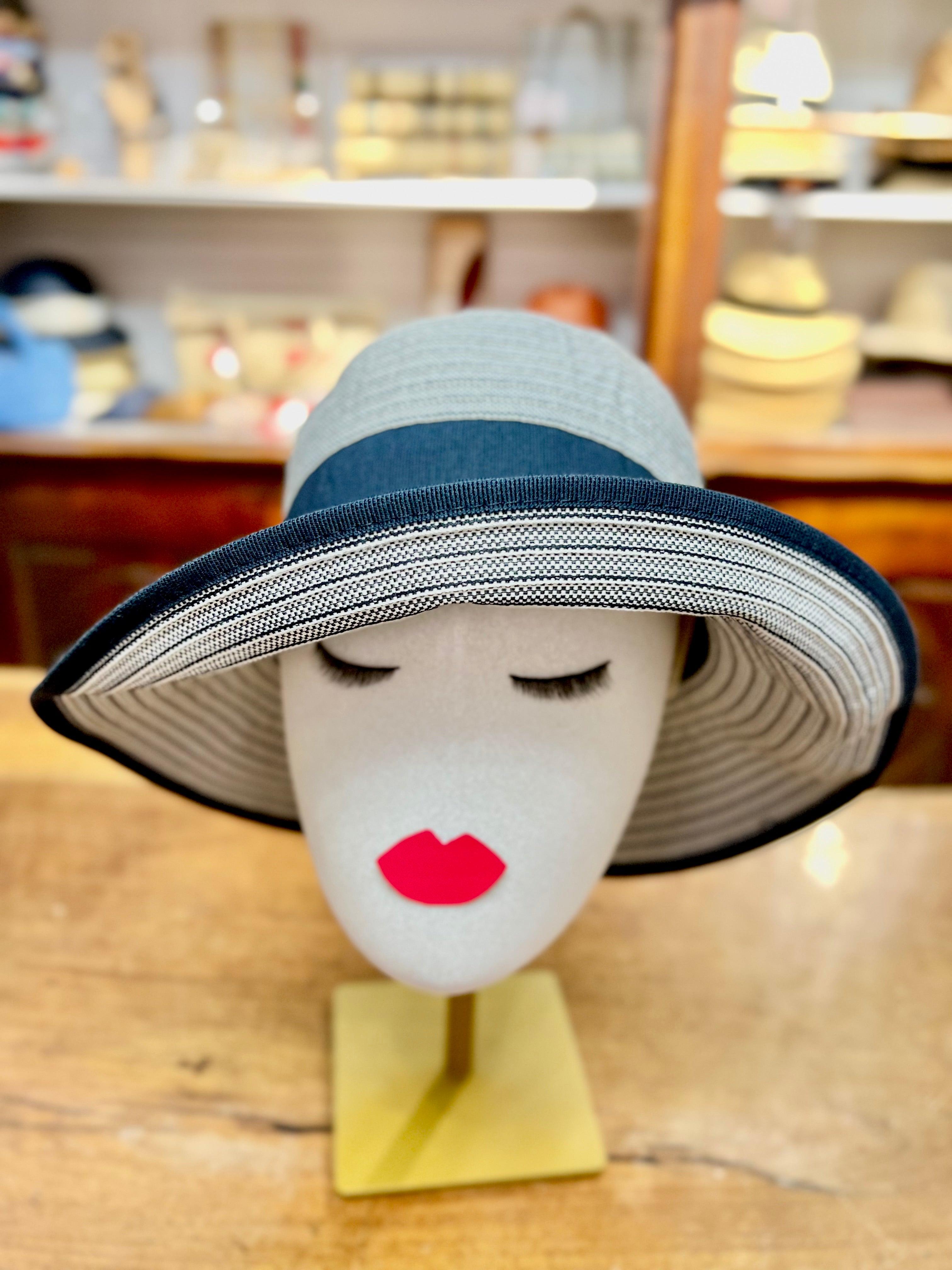 Straw Hat Womens Hat Cloche Women's Summer Cloche Hat Grevi