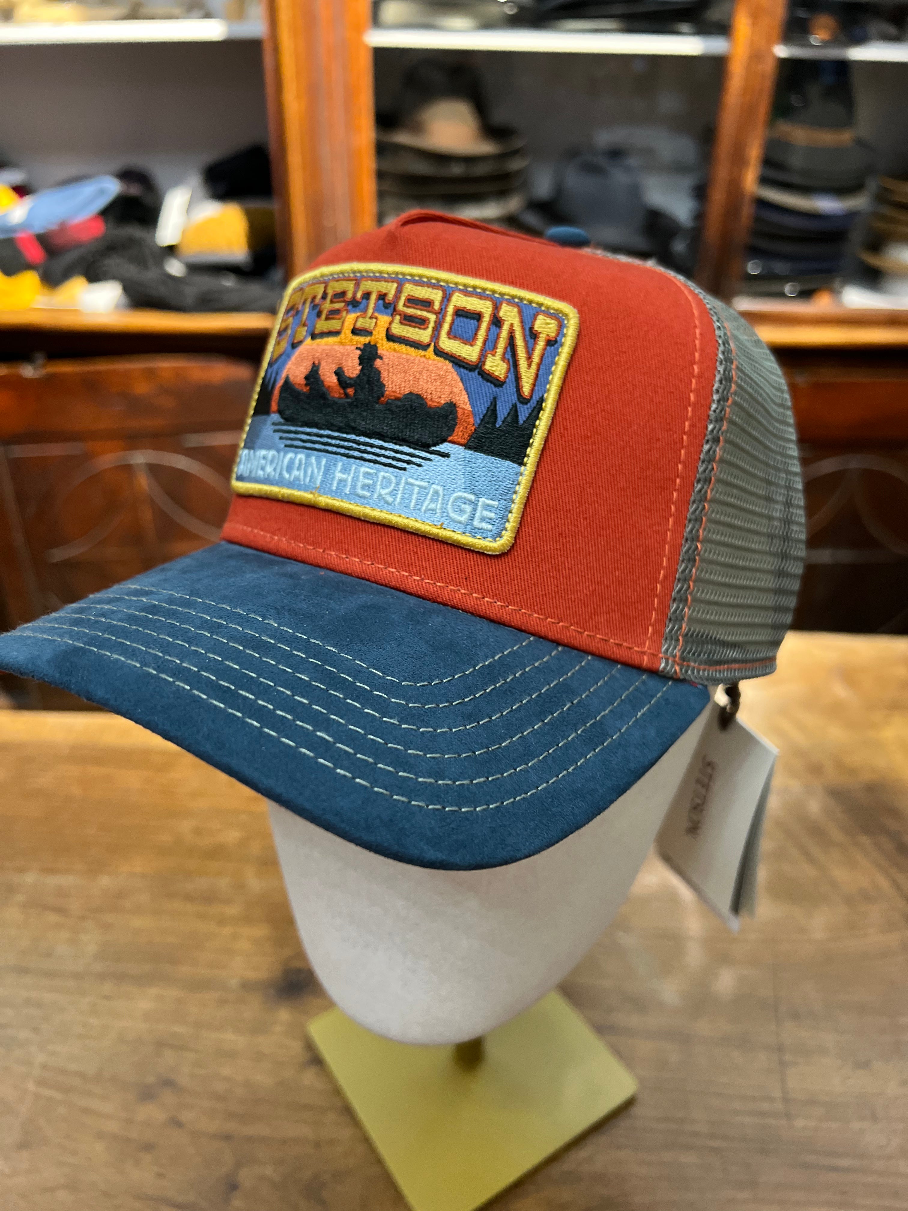 Baseball Stetson Nero Trucker - Cappelleria Bacca