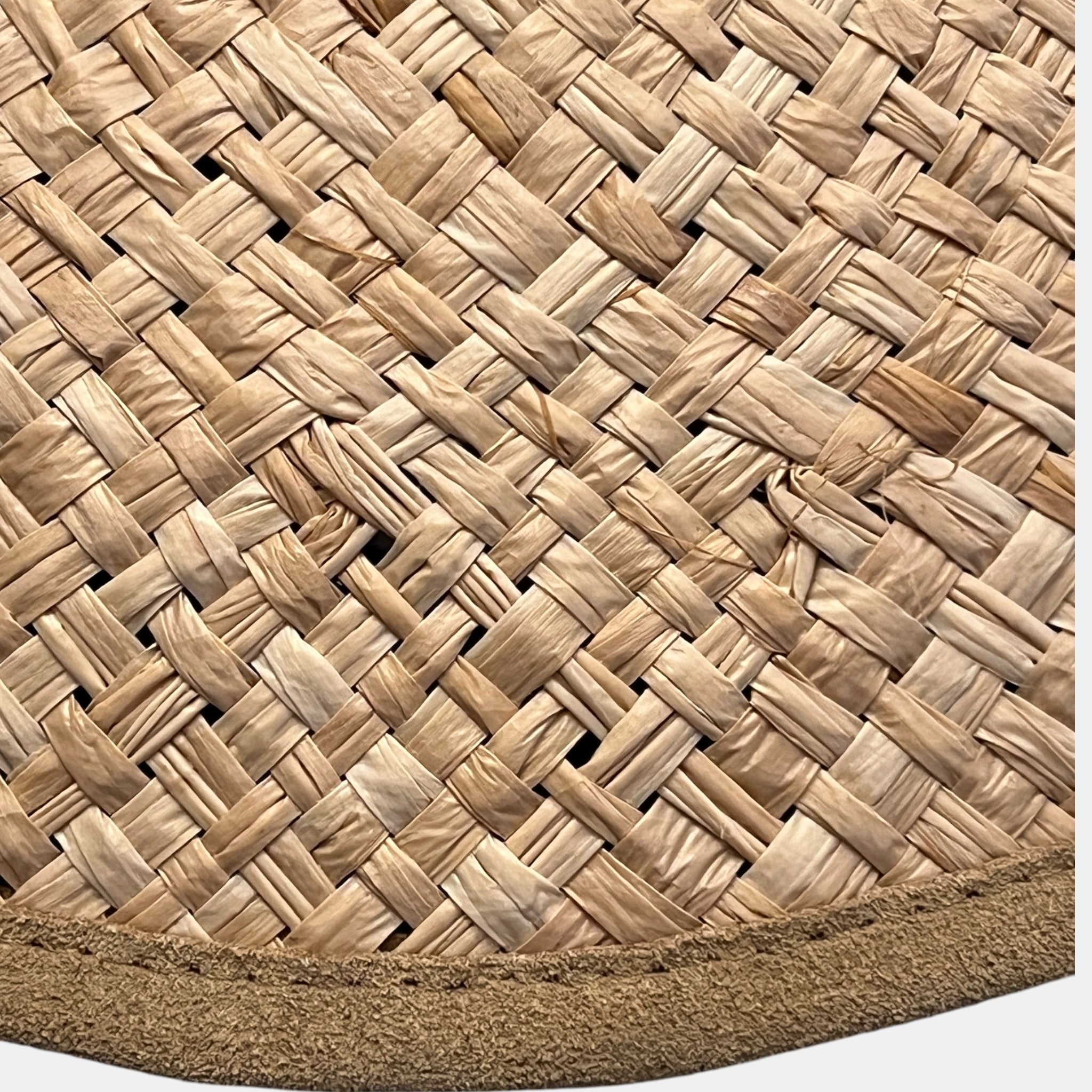 Visiera Da Donna in Paglia Intrecciata Pieghevole - Cappelleria Bacca