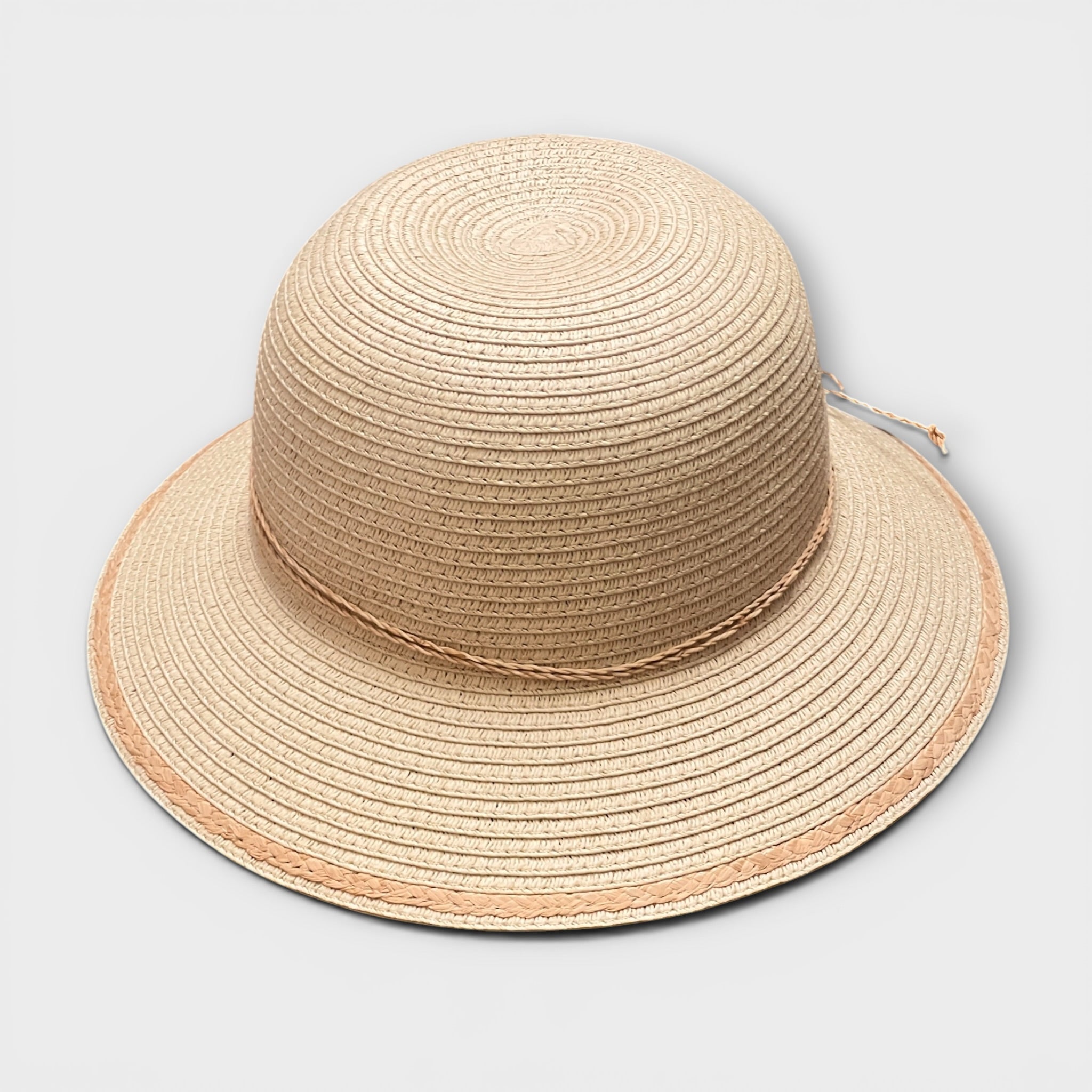 Cappello Cloche Da Donna Estivo in Paglia Naturale Papier - Cappelleria Bacca