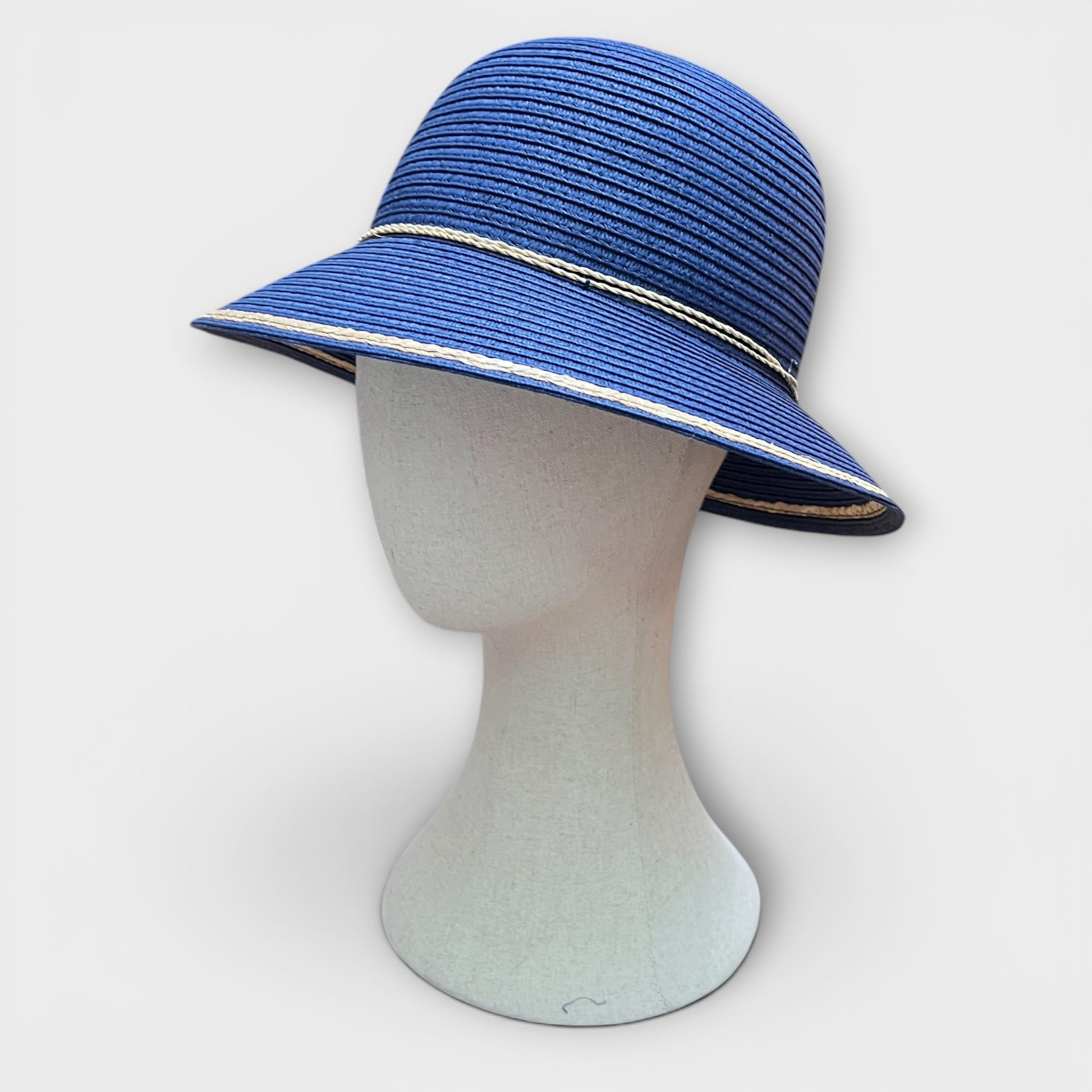 Cappello Cloche Da Donna Estivo in Paglia Naturale Papier - Cappelleria Bacca