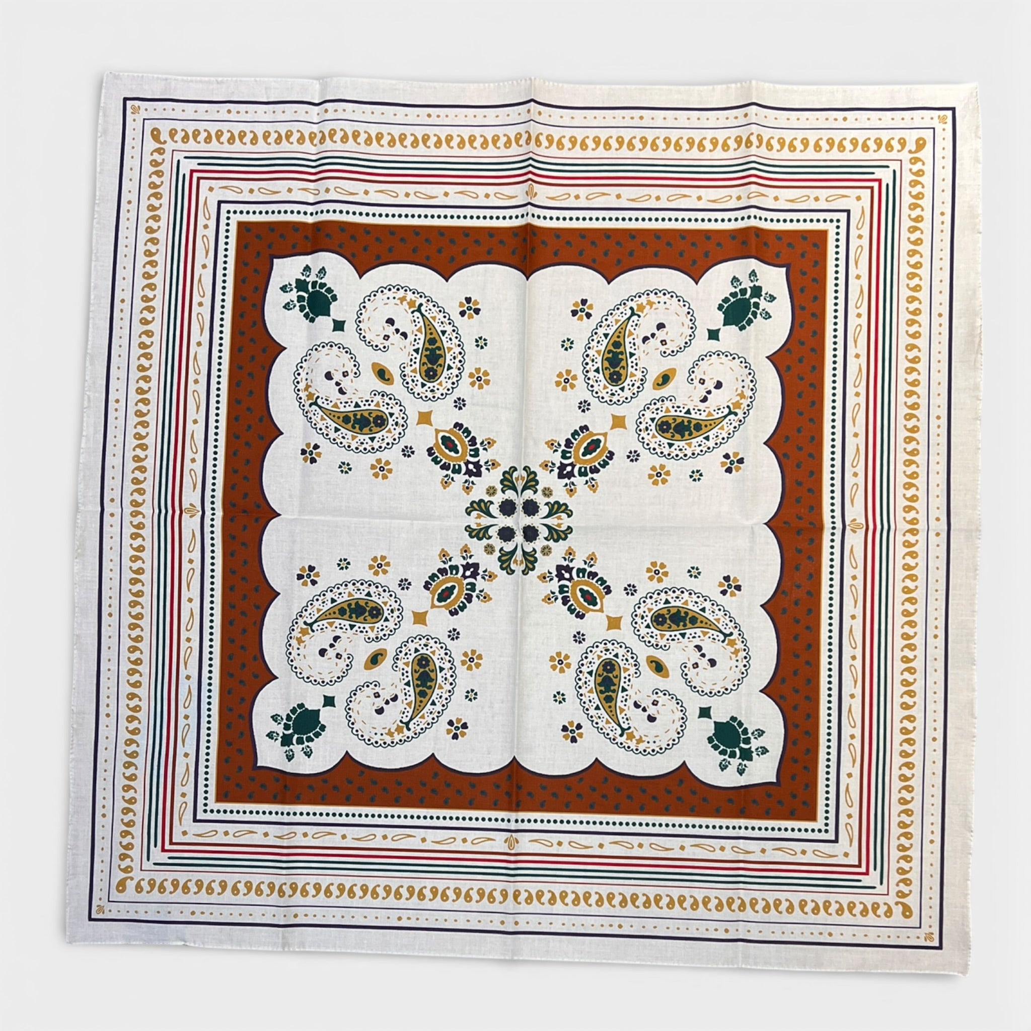 Foulard Unisex 70x70 In Puro Cotone