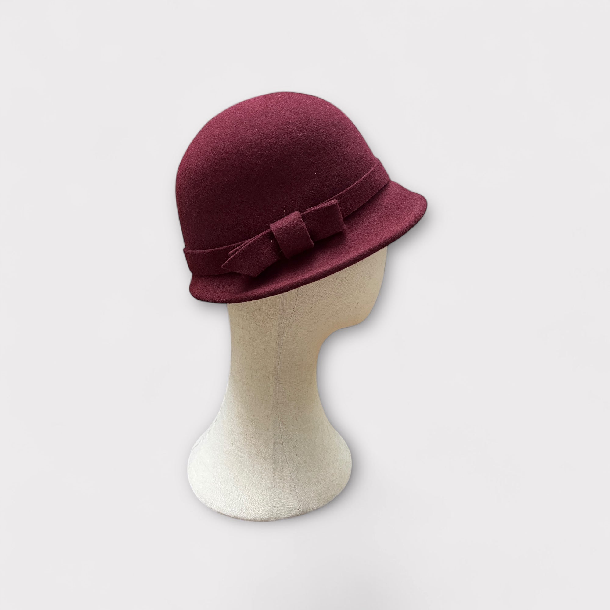 Cloche In Feltro Di Lana Anni '30