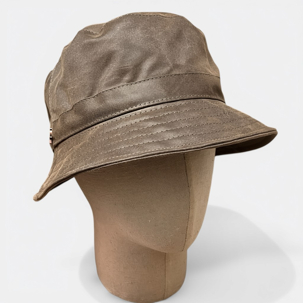 Cappello Pescatore Bucket In Cotone Cerato Revertera - Cappelleria Bacca