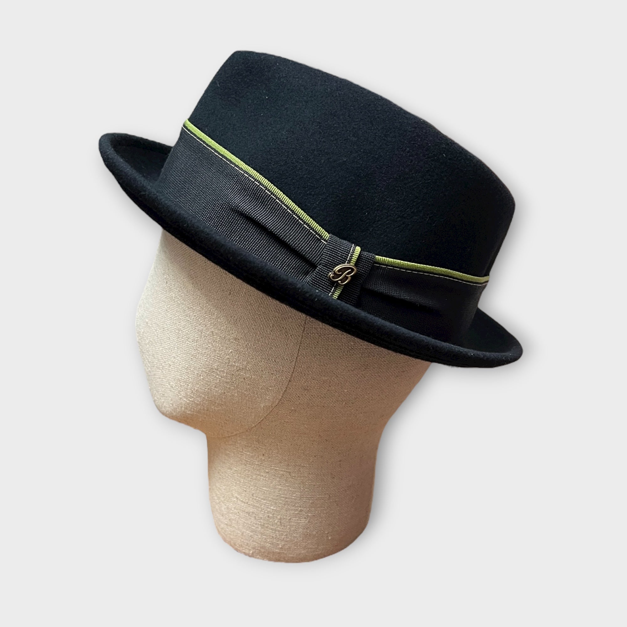 Cappello In Feltro Uomo Diamante Nero