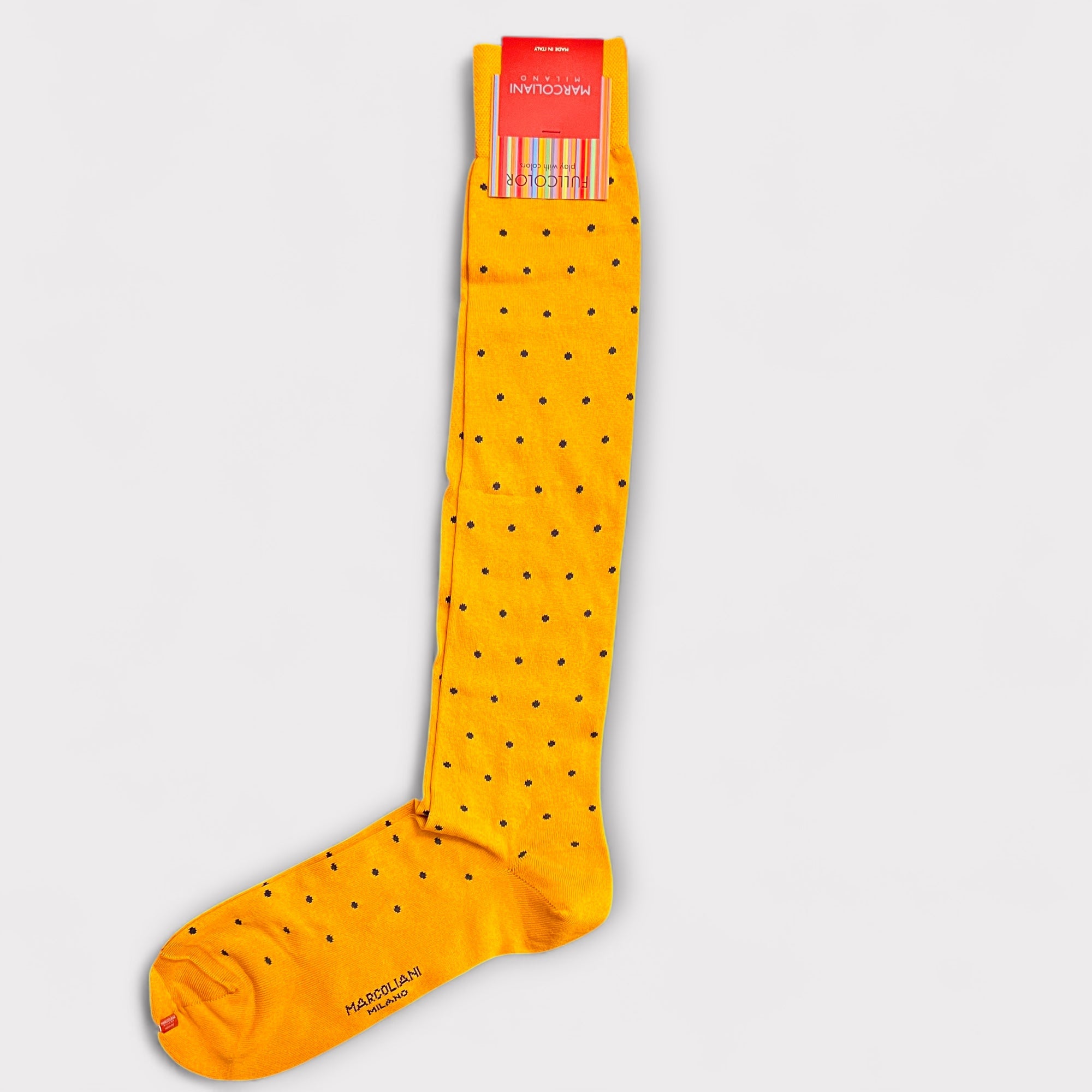 Calzini Uomo Lungo In Cotone a Pois