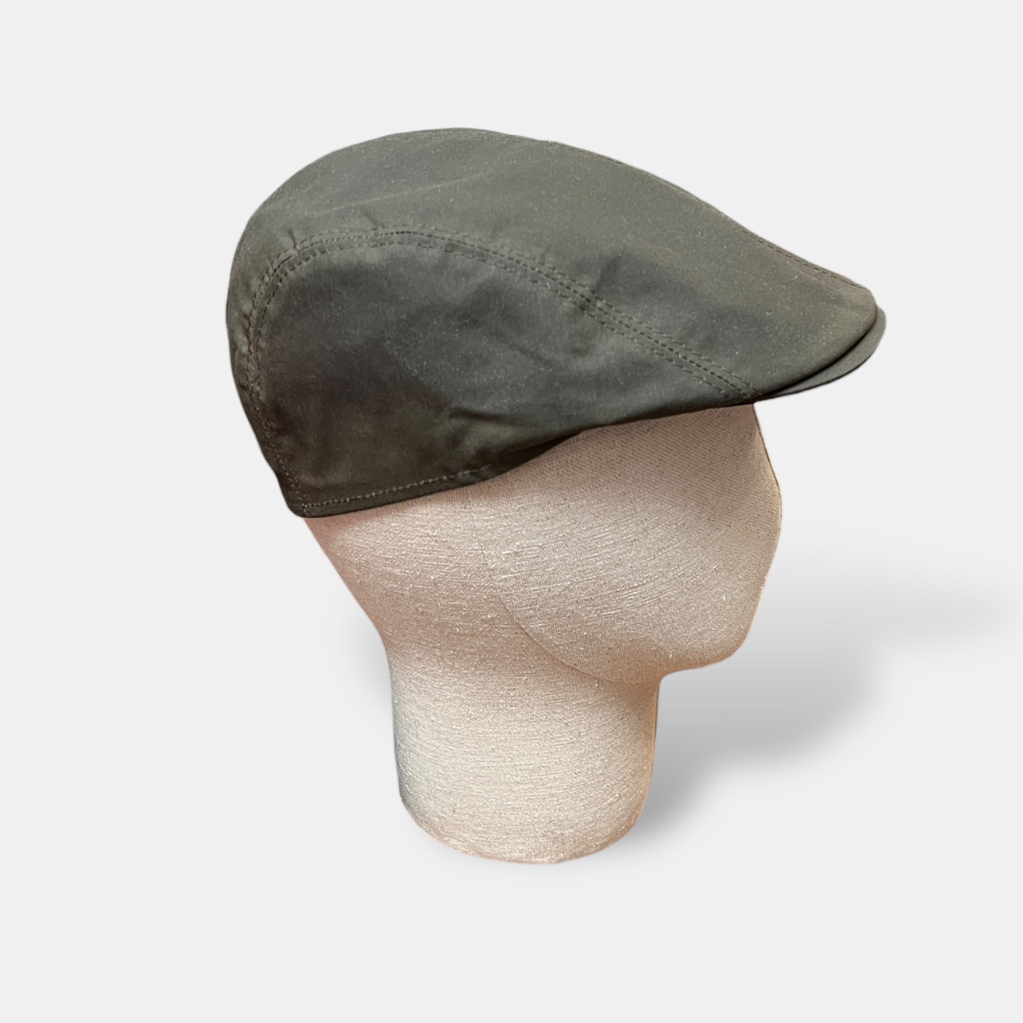 Coppola Uomo Estiva Idrorepellente Verde Oliva In Cotone Cerato Revertera