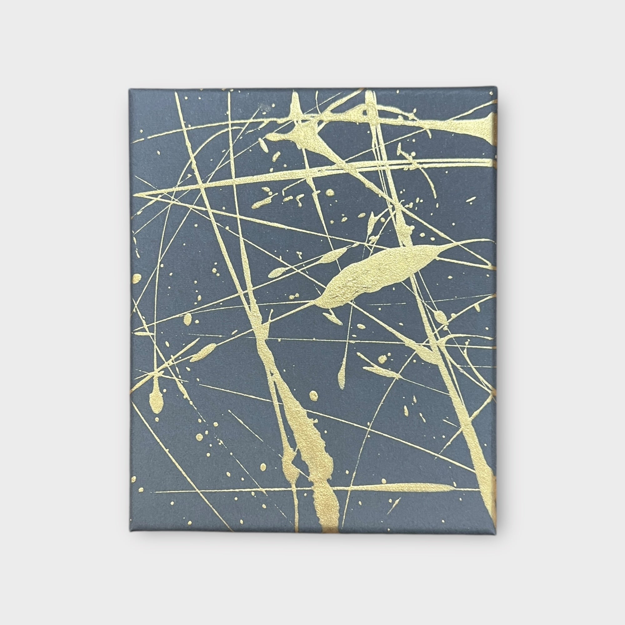 Portacarte In Pelle Dipinto A Mano Mamiki