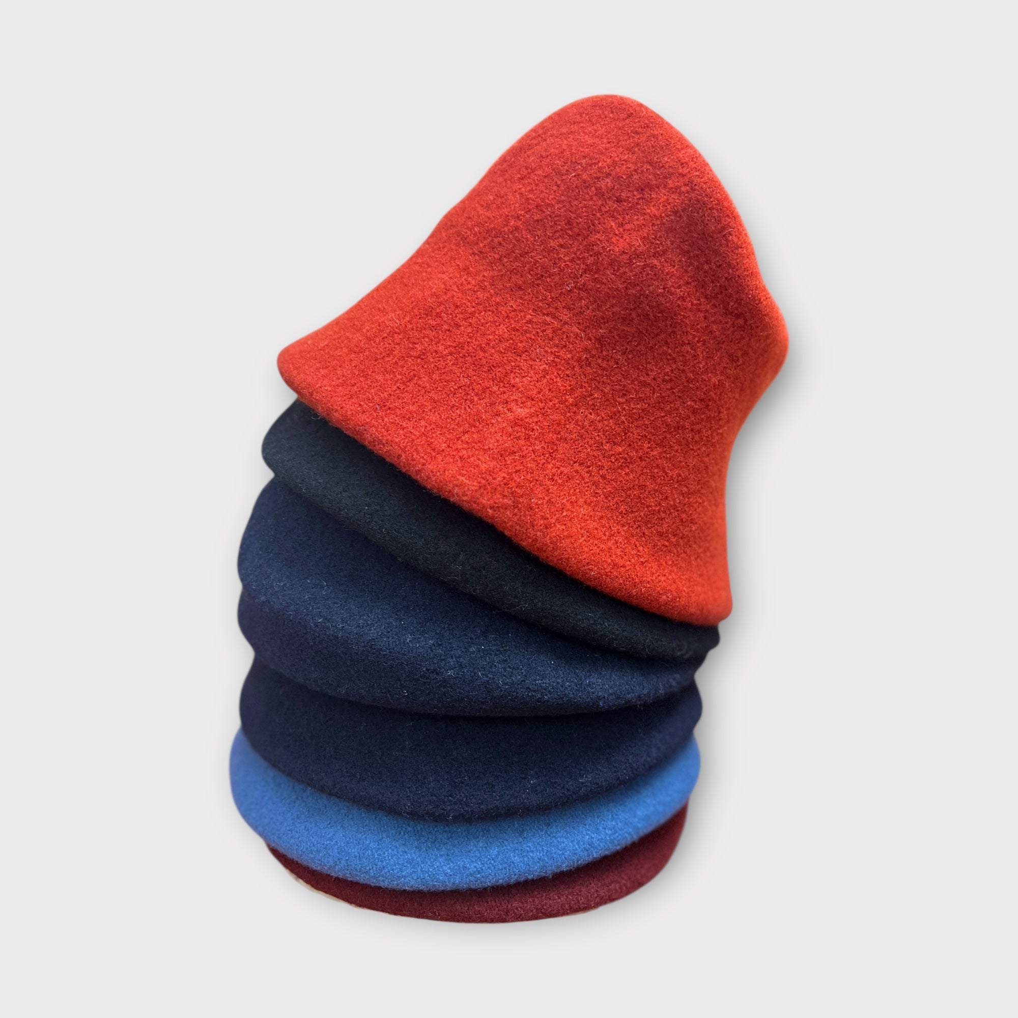 Cappello Cloche In Panno Di Lana Clochard Kopka