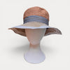 Cappello Donna Estivo In Cotone Multicolor e Lurex, Pieghevole - Grevi