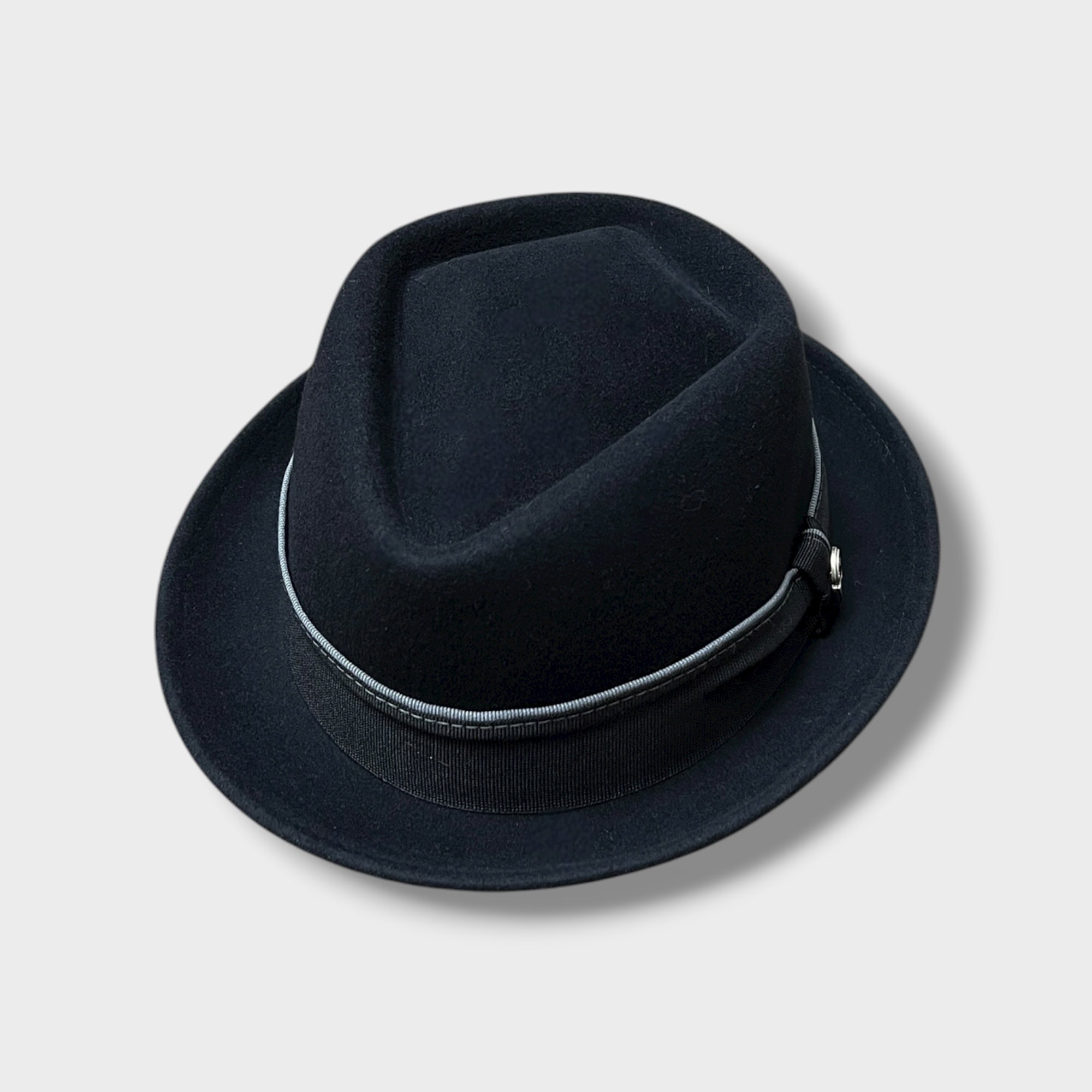 Cappello In Feltro Uomo Diamante Nero