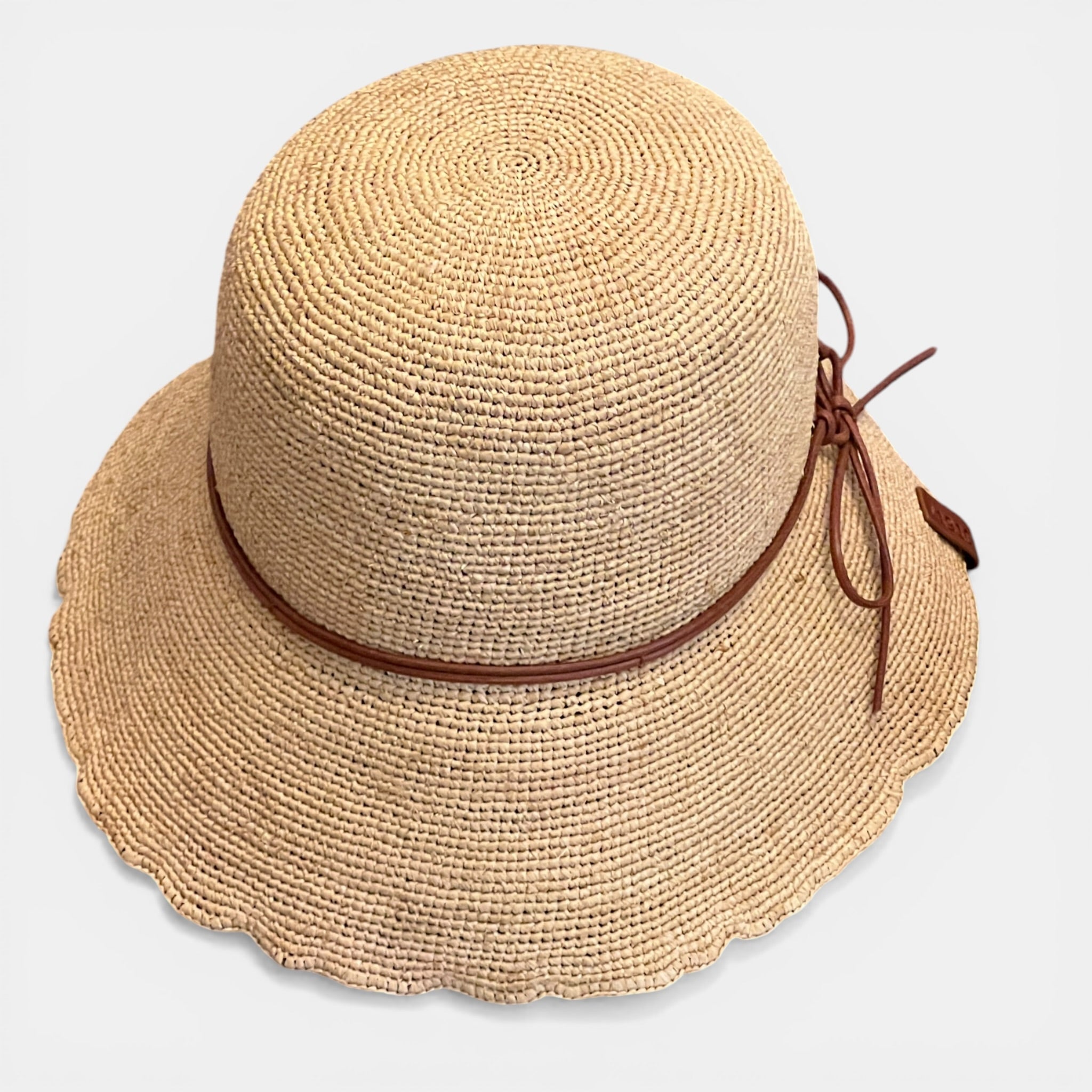 Cappello Cloche Da Donna in Paglia Crochet Pieghevole E Modellabile - Cappelleria Bacca