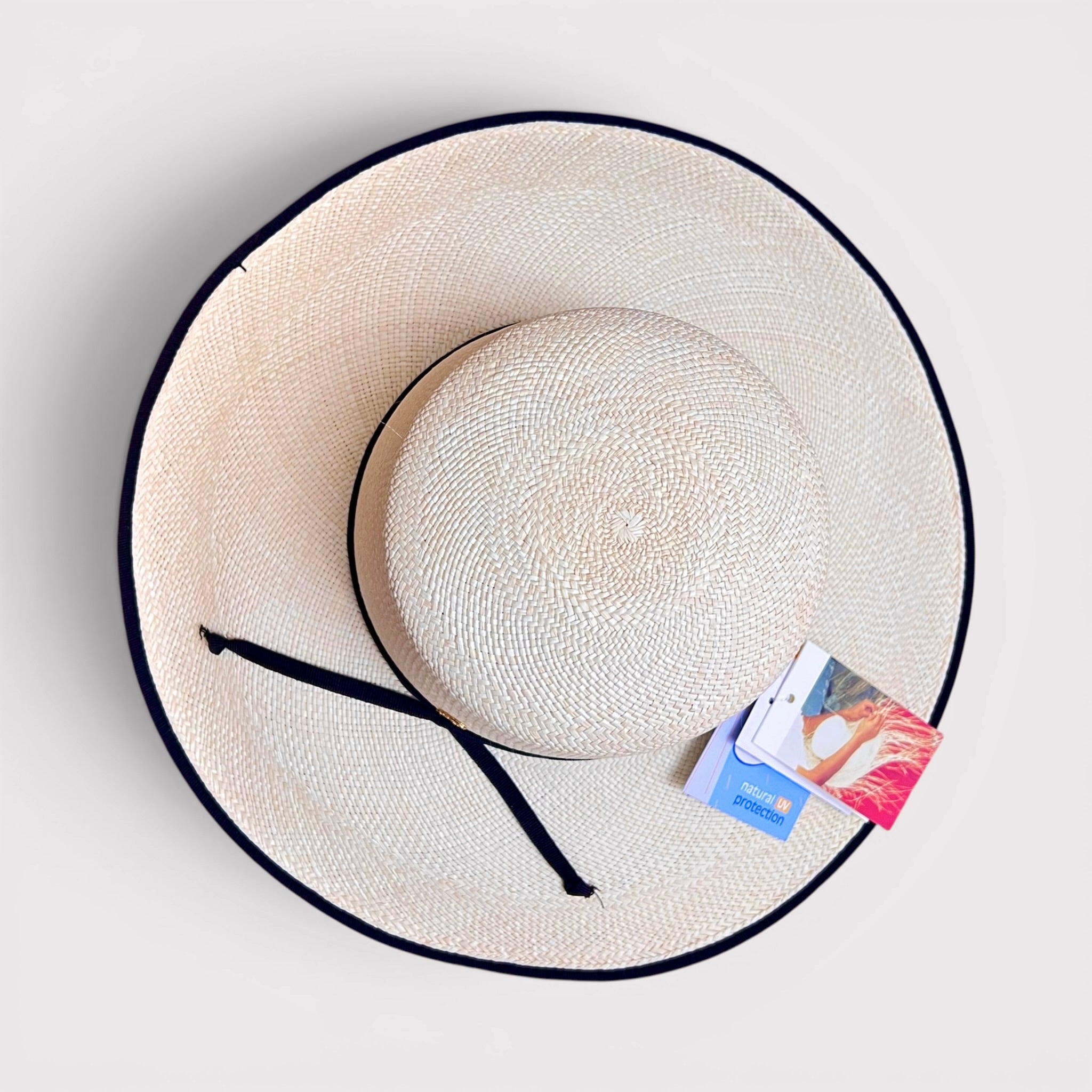 Cappello Donna Panama Originale Ala Larga