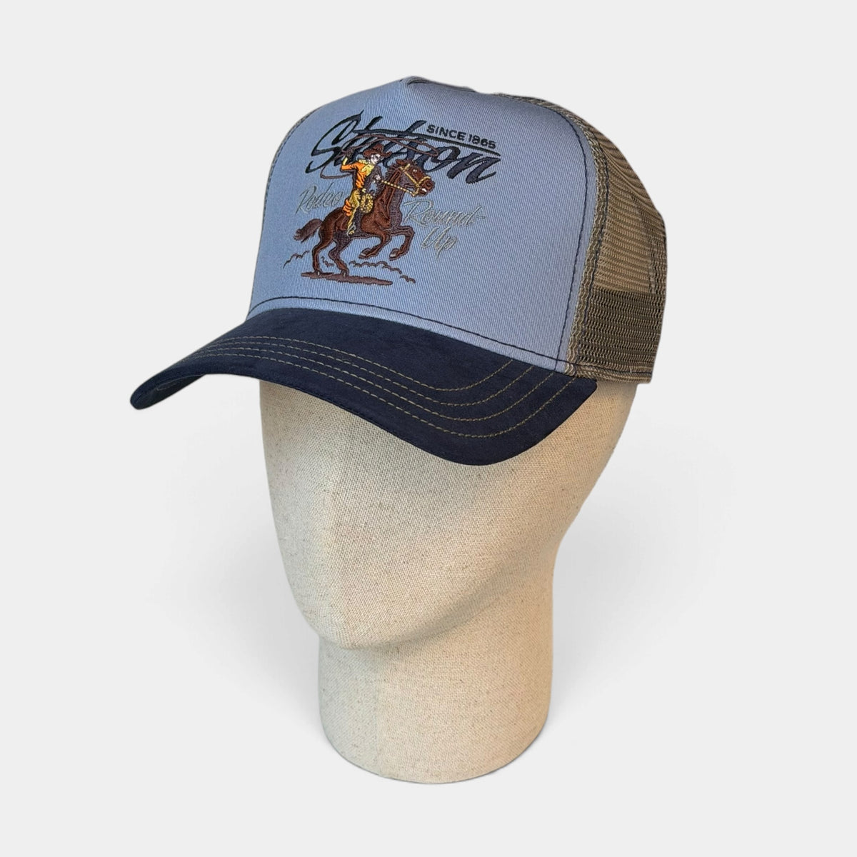 Baseball Trucker Cap Stetson Rodeo Round Up