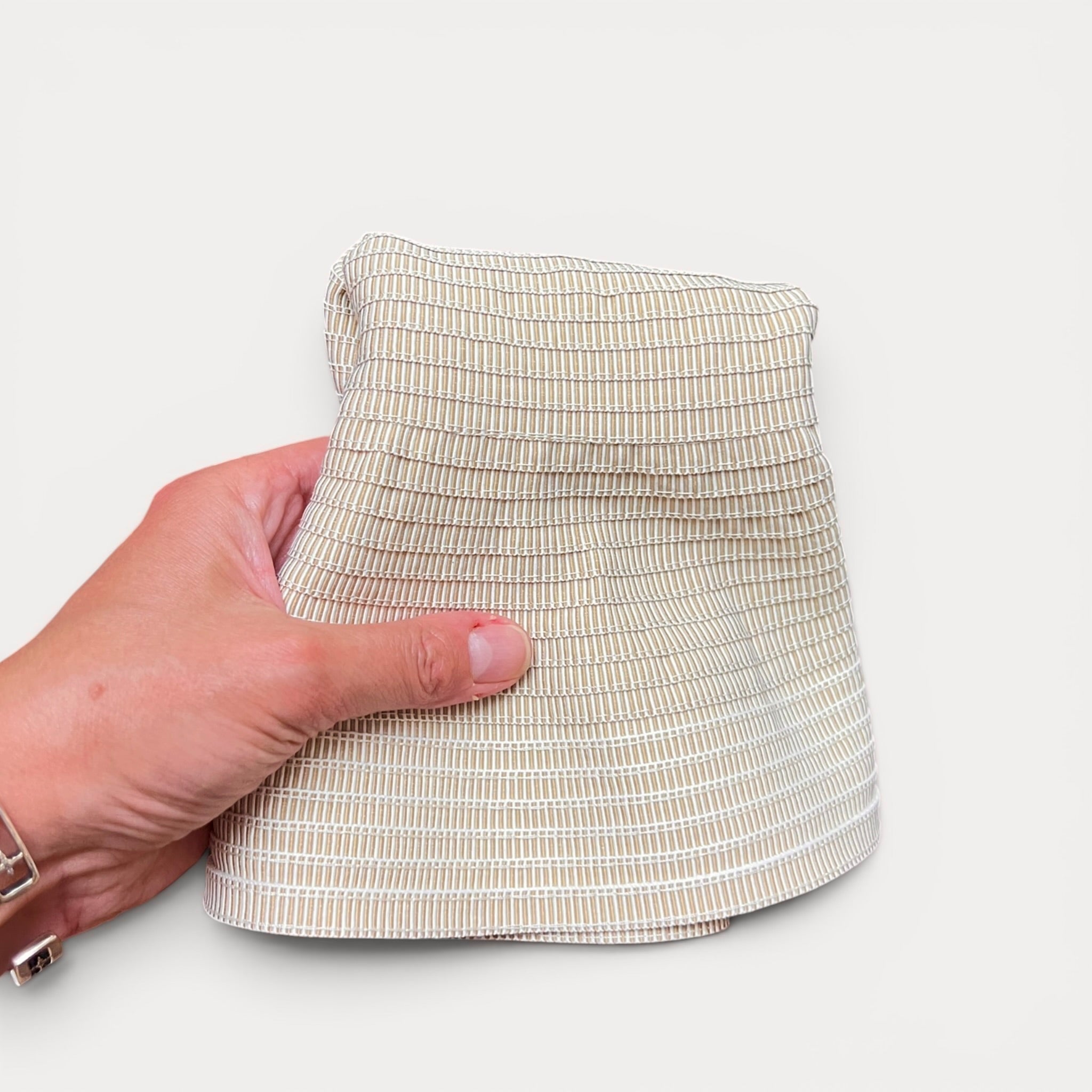 Cappello Donna Estivo In Cotone Ala Larga Pieghevole - Grevi