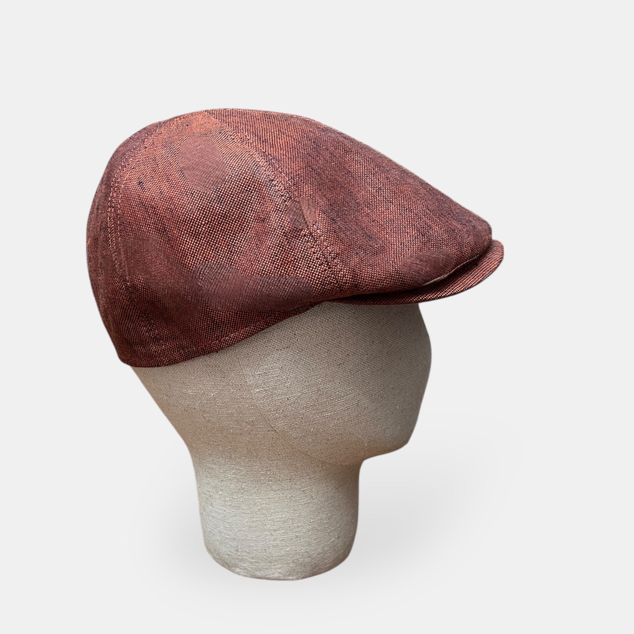 Coppola Uomo Estiva 6 Spicchi In Puro Lino Revertera - Cappelleria Bacca