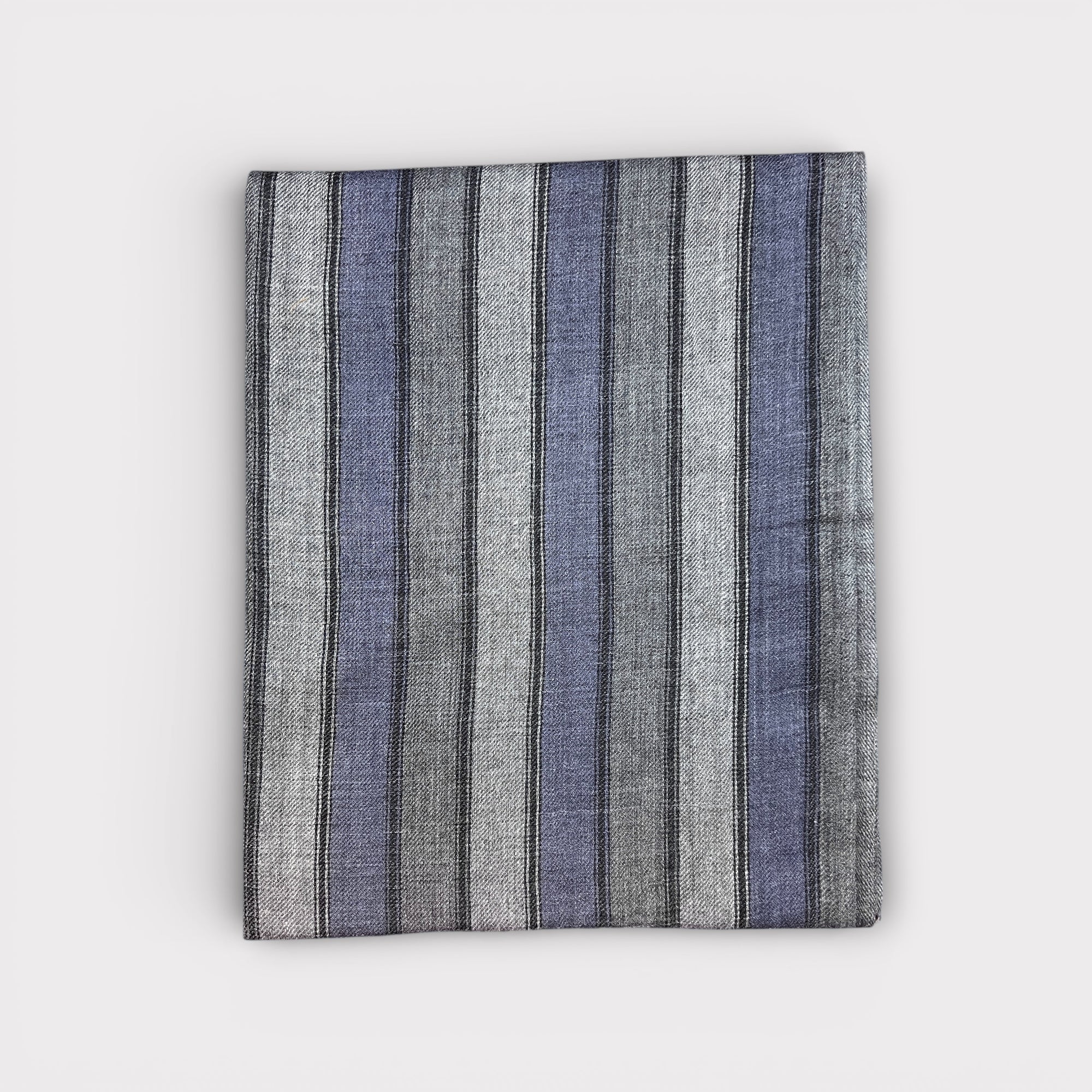 Sciarpa Unisex In Tessuto Di Pura Lana 70 cm x 200 cm Righe