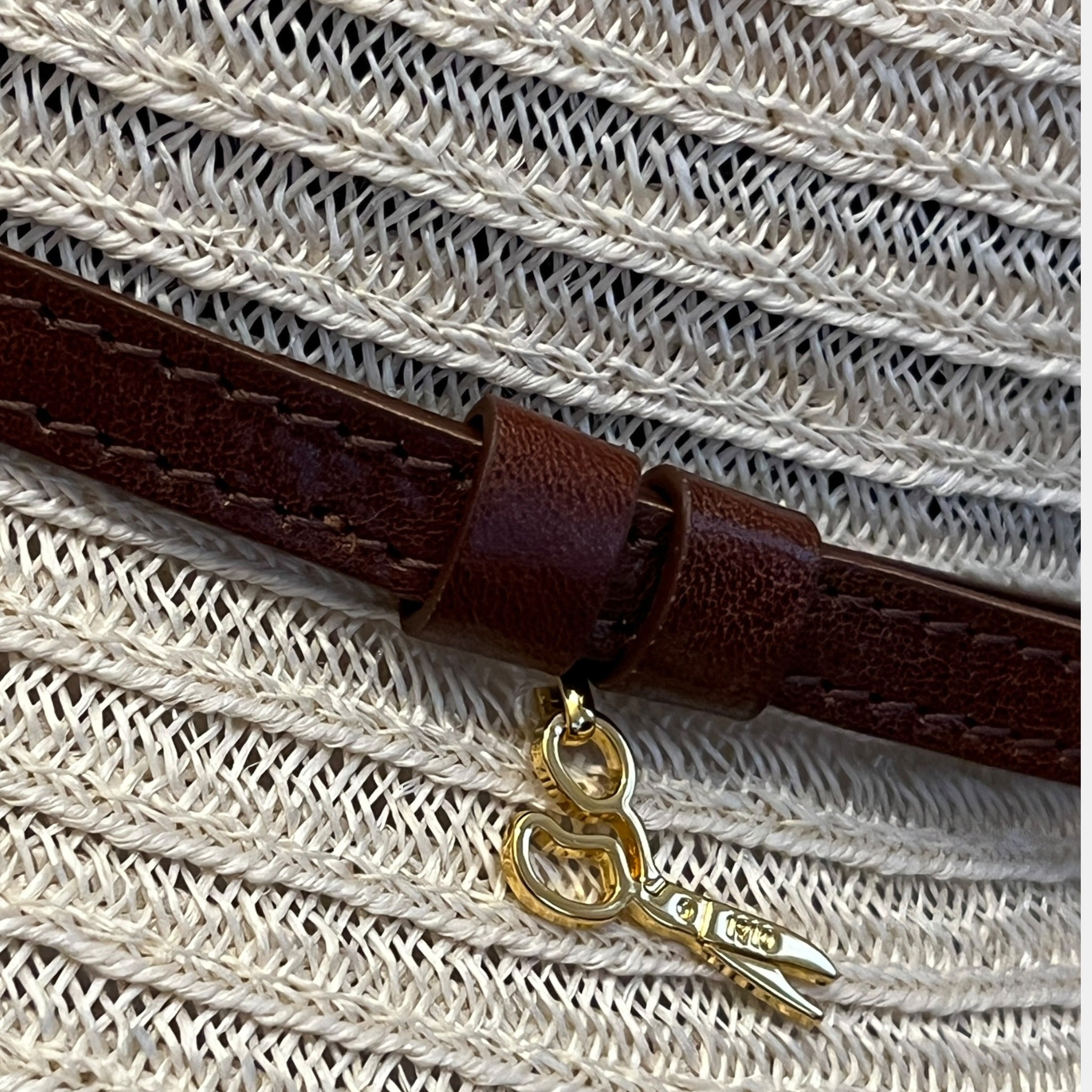 Cappello Bucket in Paglia Abaca Intrecciata Pieghevole - Cappelleria Bacca