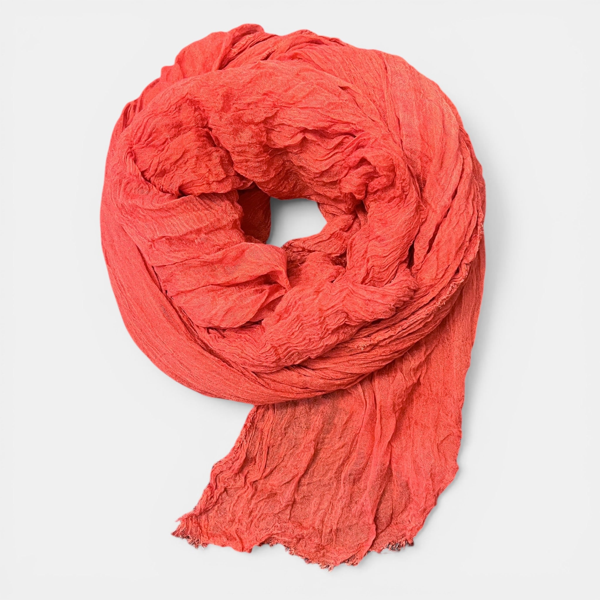 Stola Leggera Estiva In Modal e Seta Tinta Unita 150x190 cm