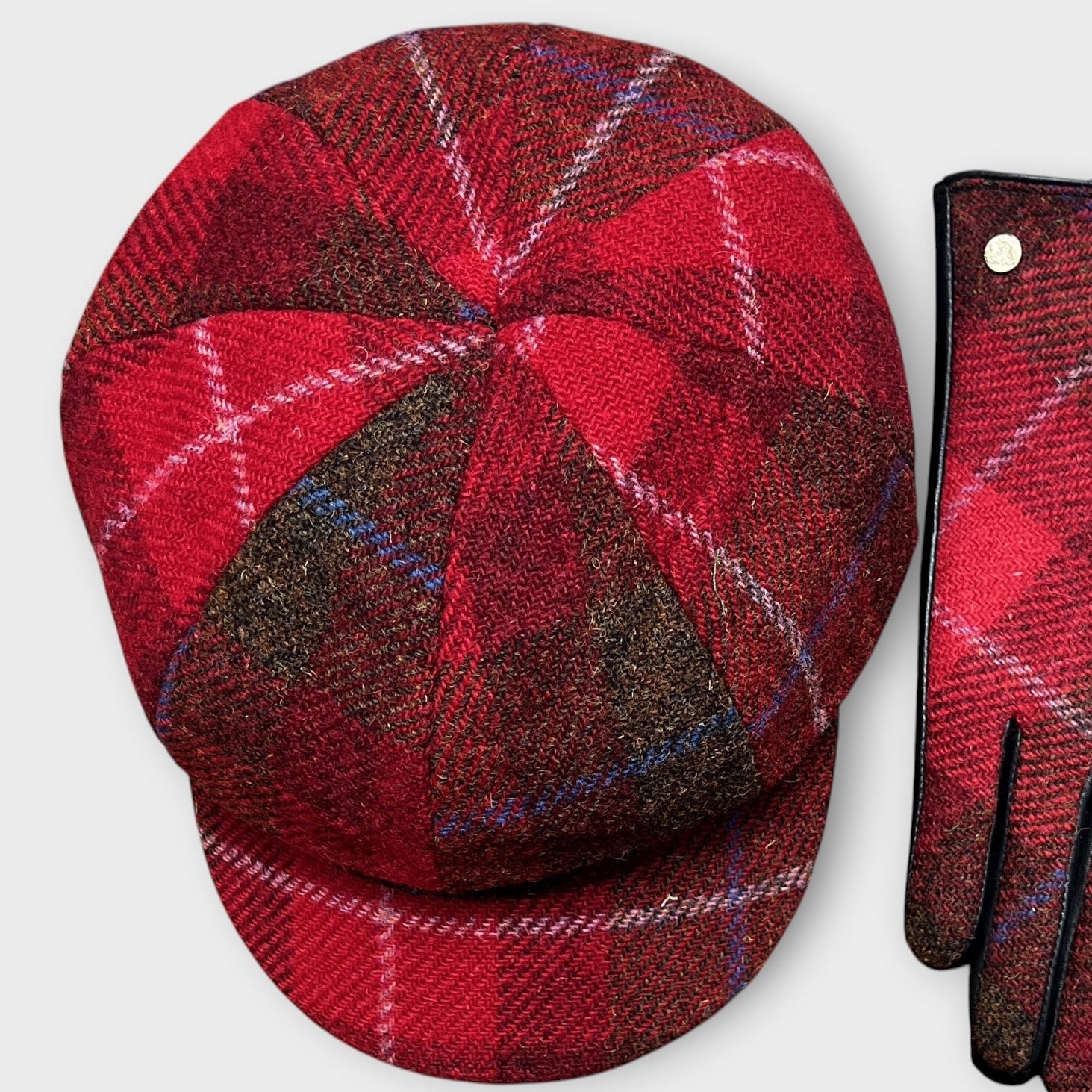 cappello bakerboy unisex in Harris Tweed Failsworth