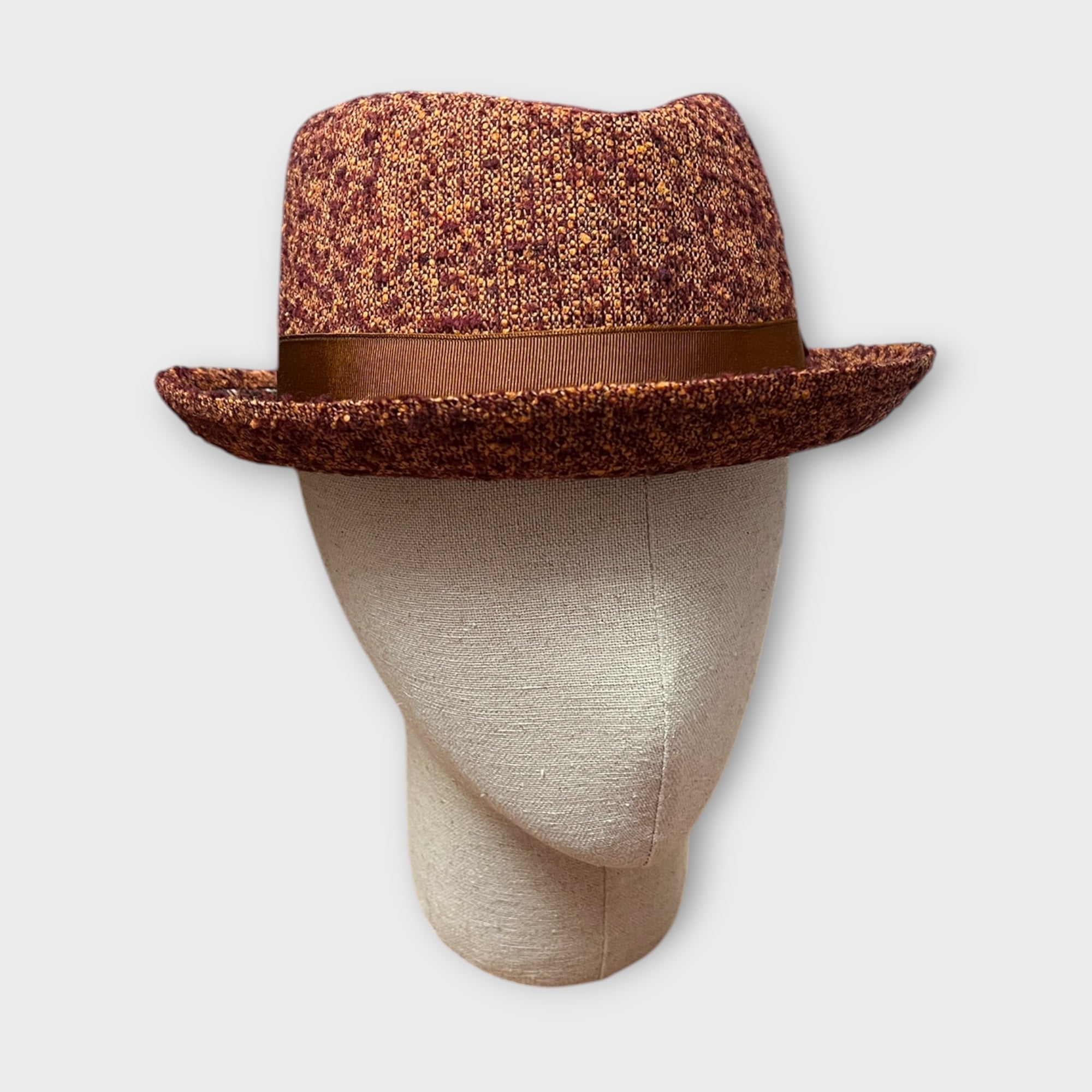 Cappello Uomo Diamante Pork Pie In Tessuto