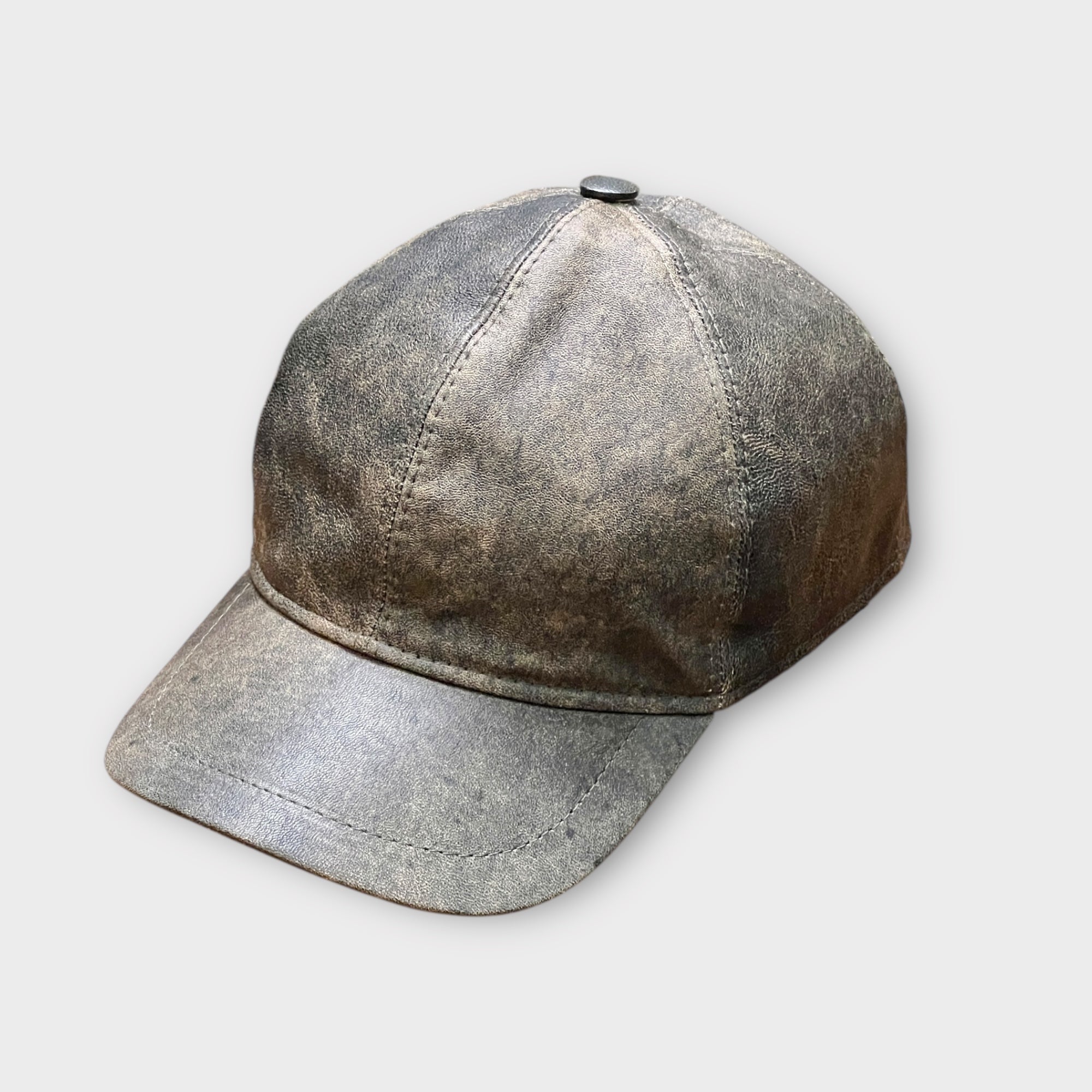 Baseball In Pelle Invecchiata Marrone