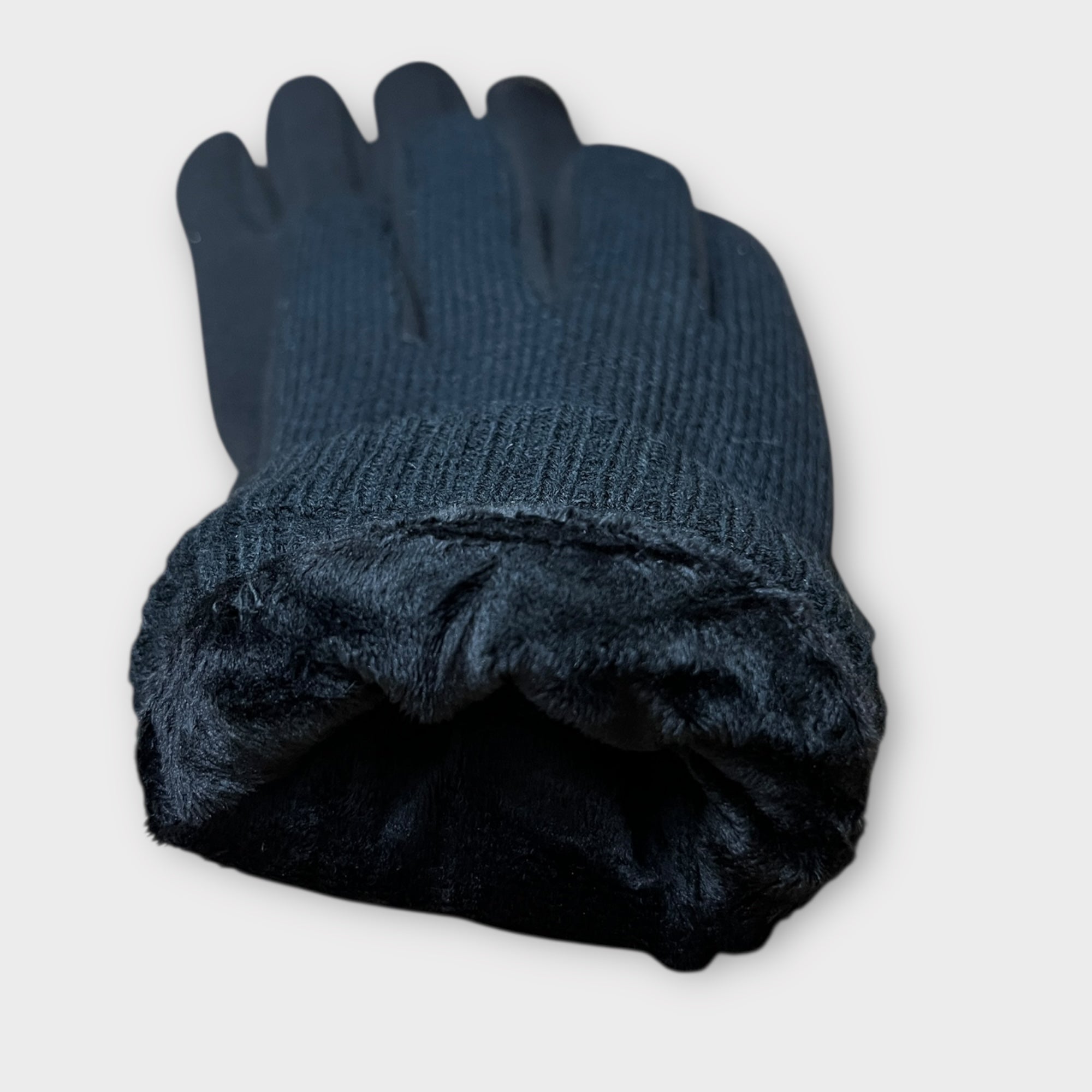 Guanti uomo in tessuto di lana touch