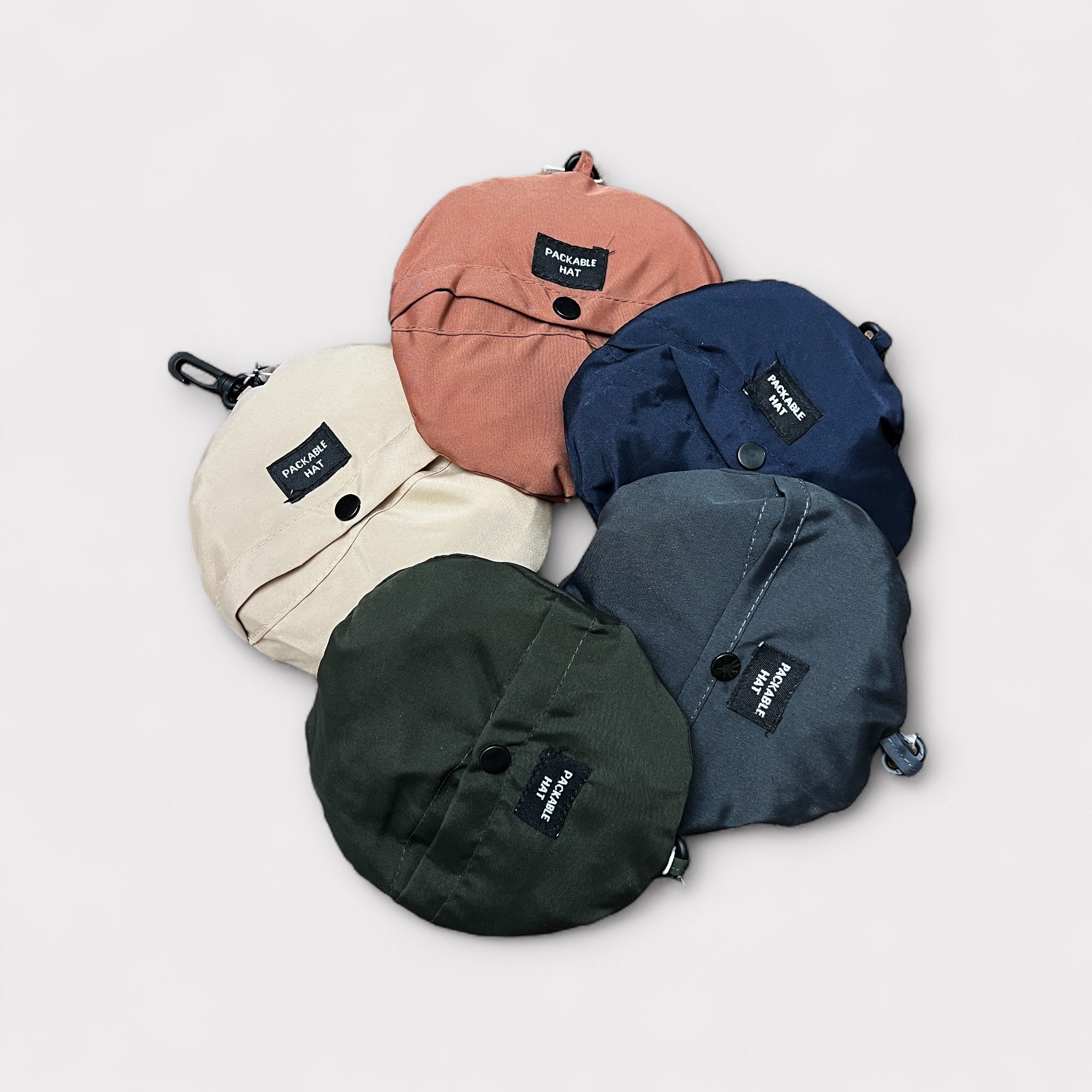 Cappello Pescatore Bucket Impermeabile Packable Ripiegabile