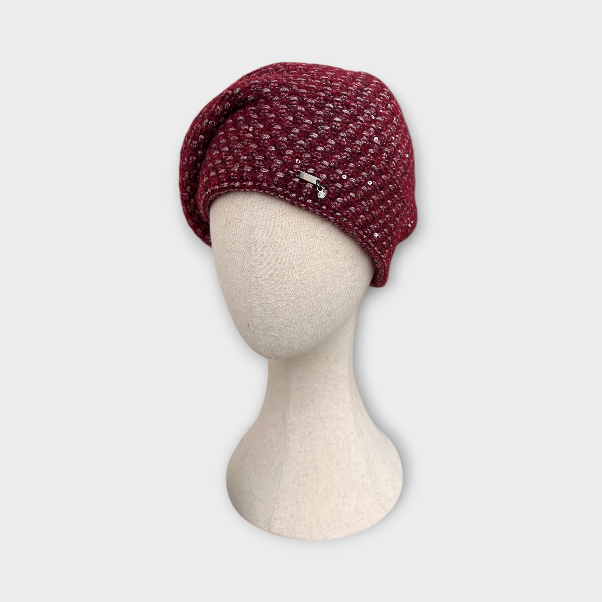 Basco Donna In Maglia Di Mohair E Alpaca Doppiato