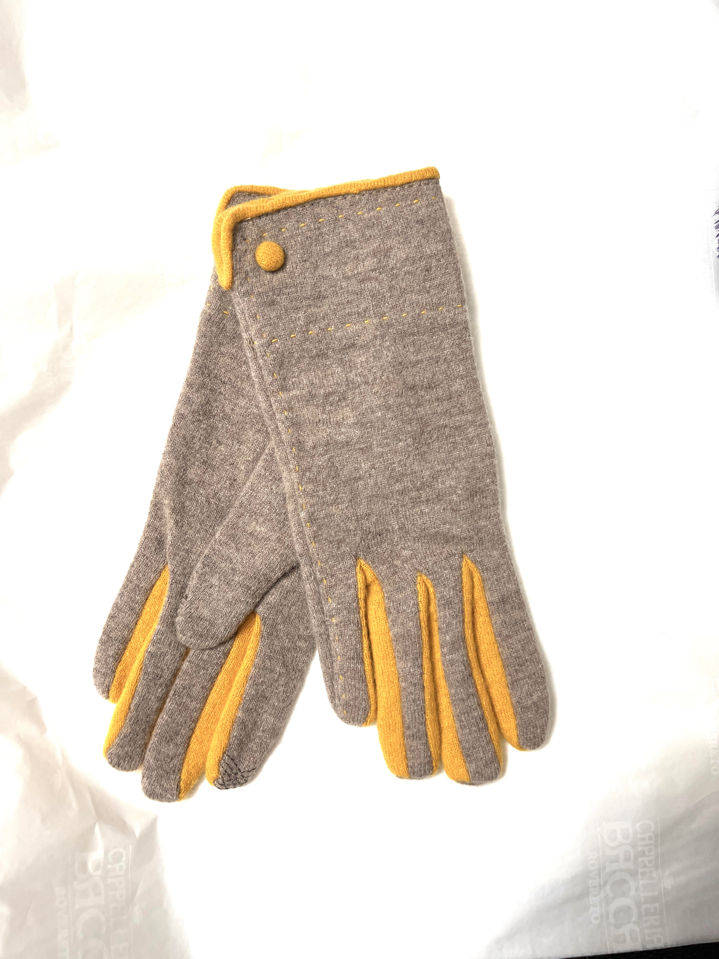 Guanto Donna Touch Screen In Tessuto lana cashmere