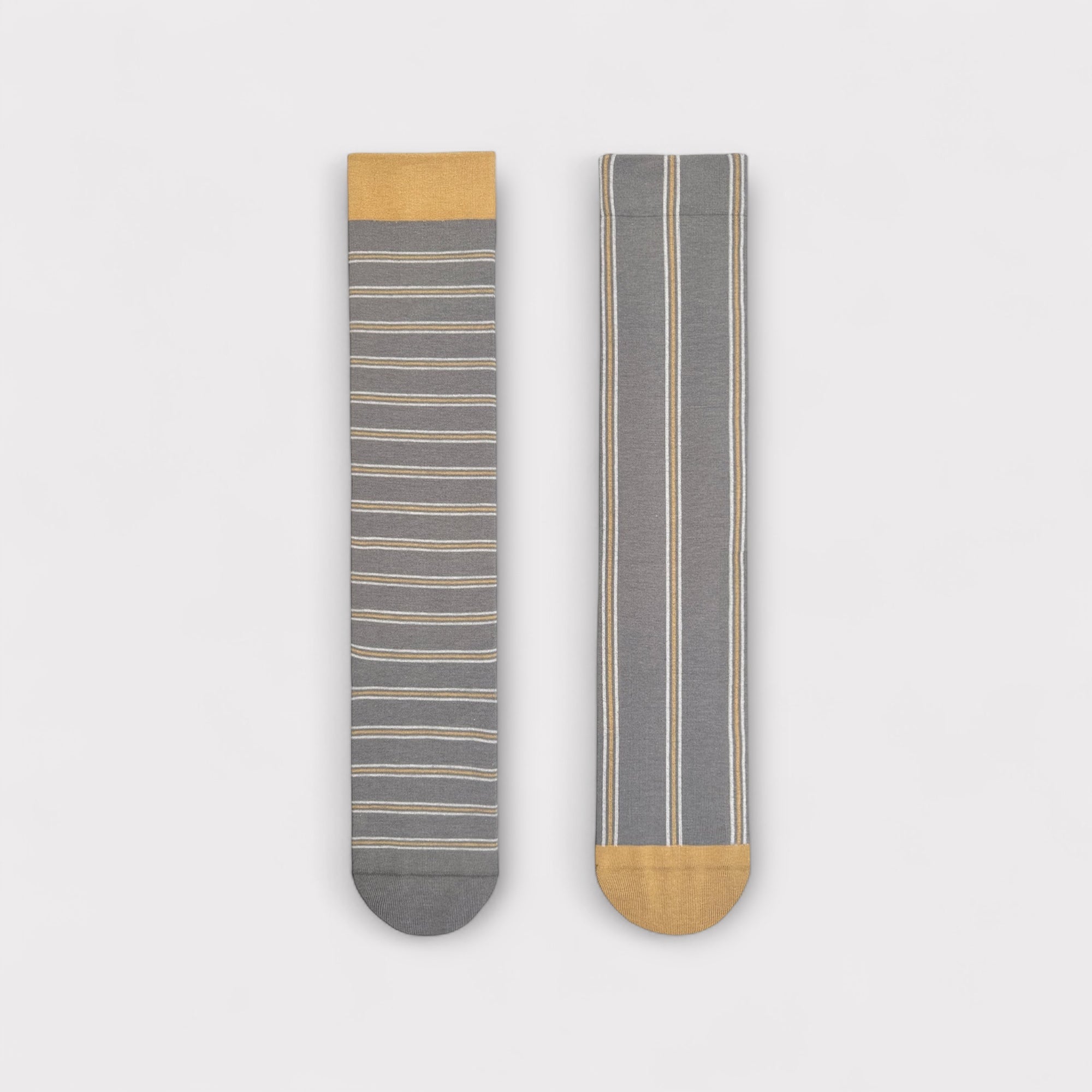 Calzini Spaiati Lunghi In Cotone Camel Line