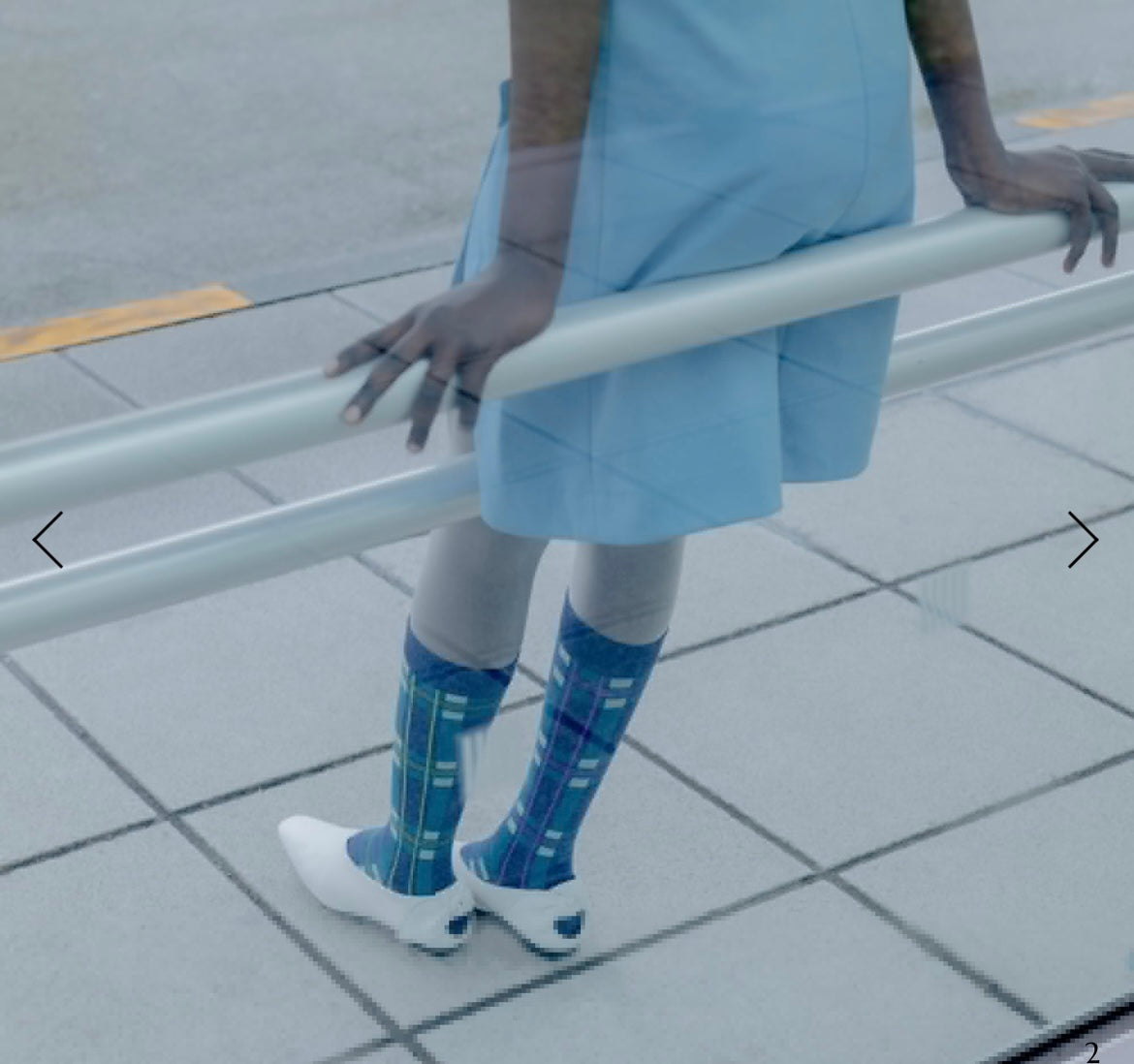 Calzini Spaiati Lunghi In Cotone Check Check