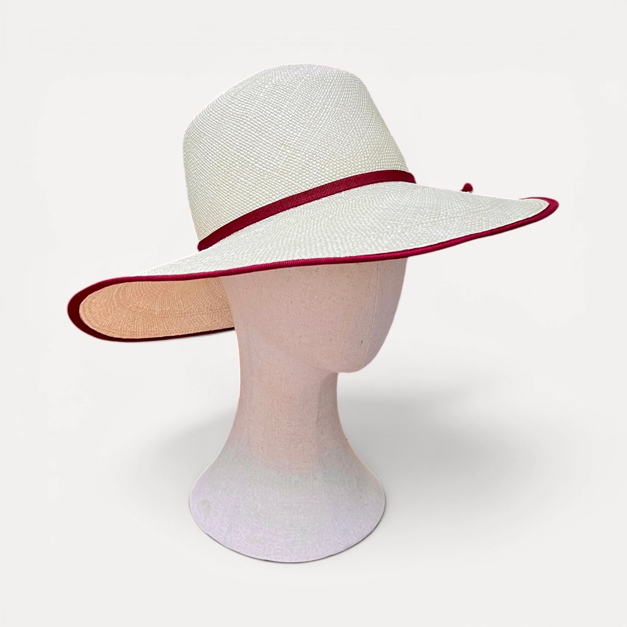 Cappello Donna Panama Originale Ala Larga