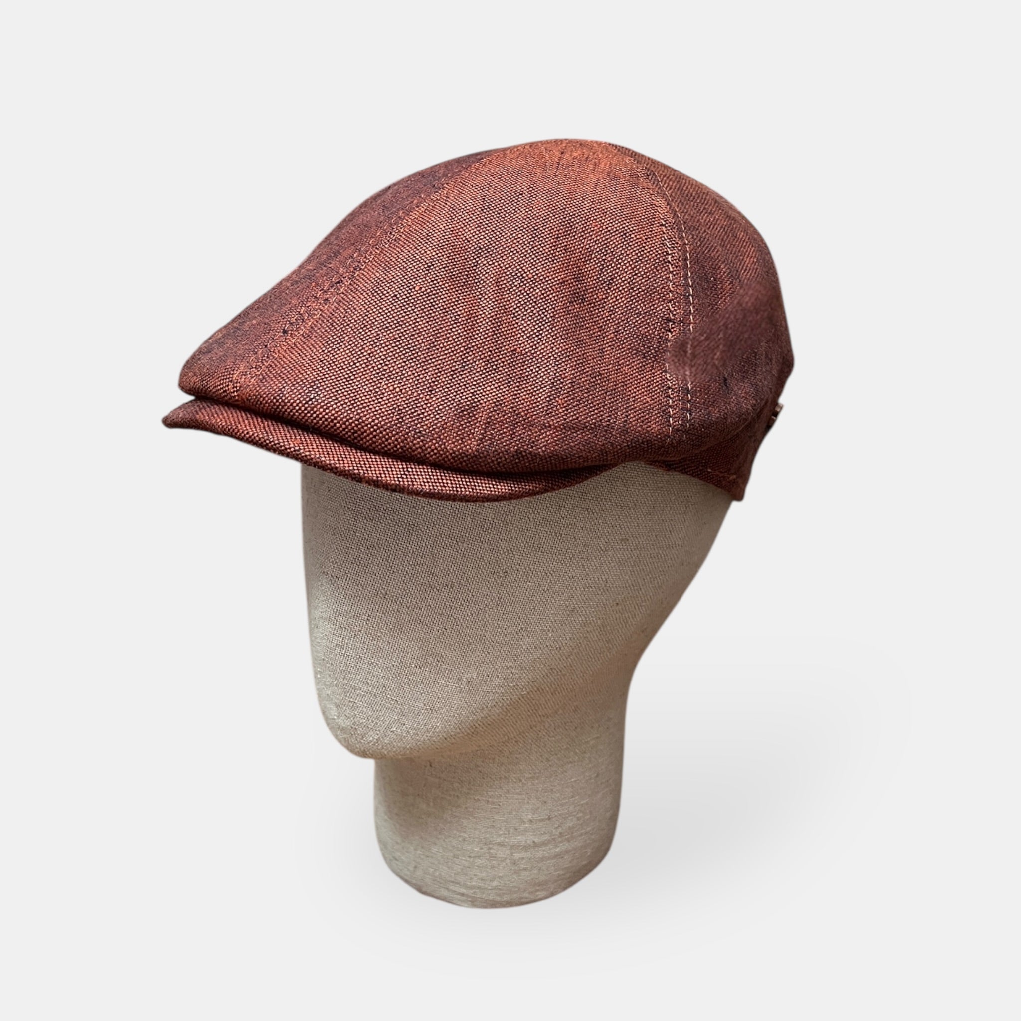 Coppola Uomo Estiva 6 Spicchi In Puro Lino Revertera