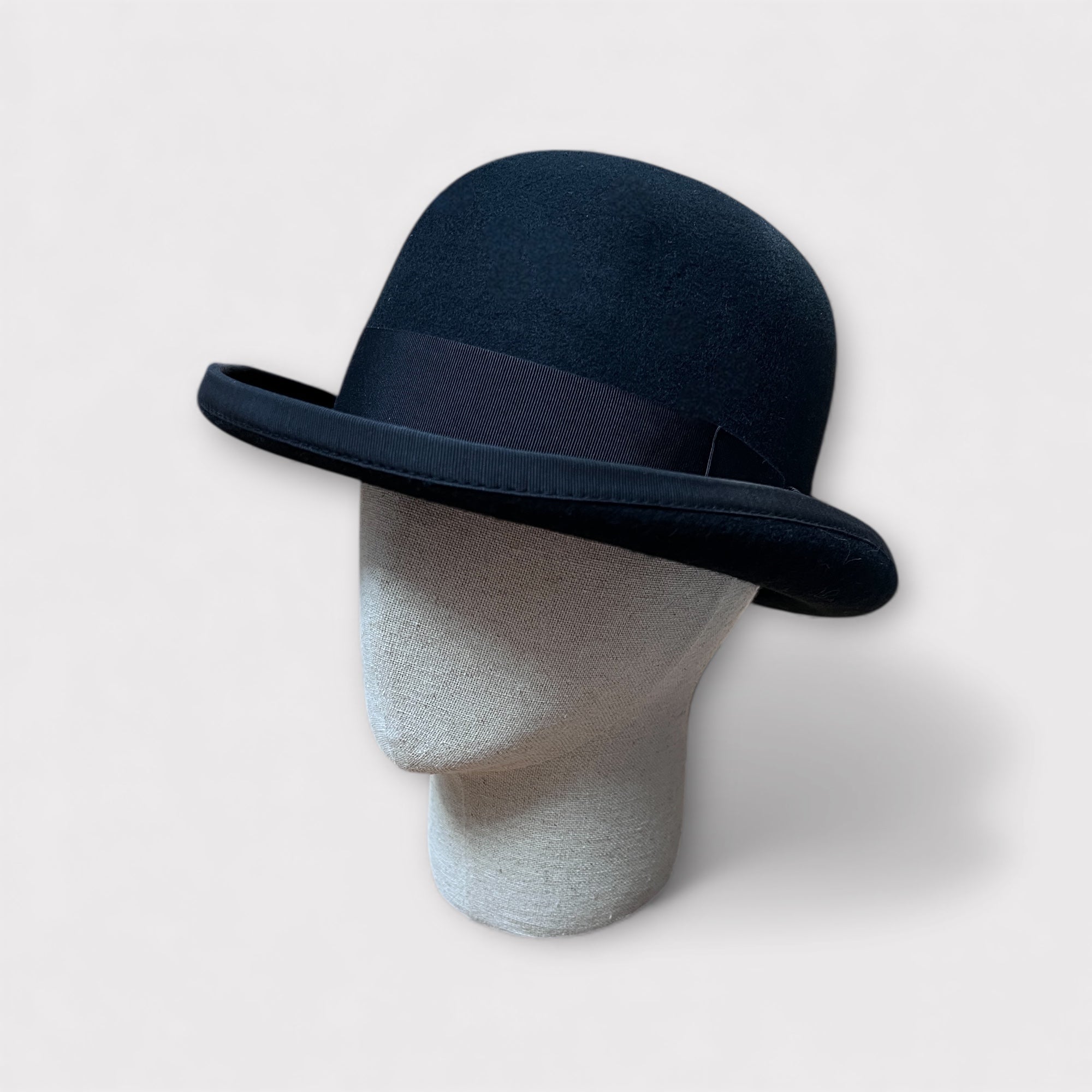 Bombetta In Feltro Di Lana Alta Qualità