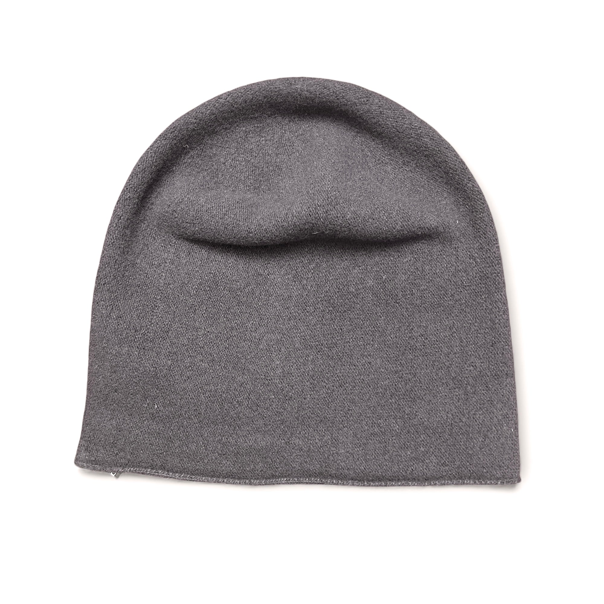 Berretto Beanie In Panno Di Lana "Nero" Kopka