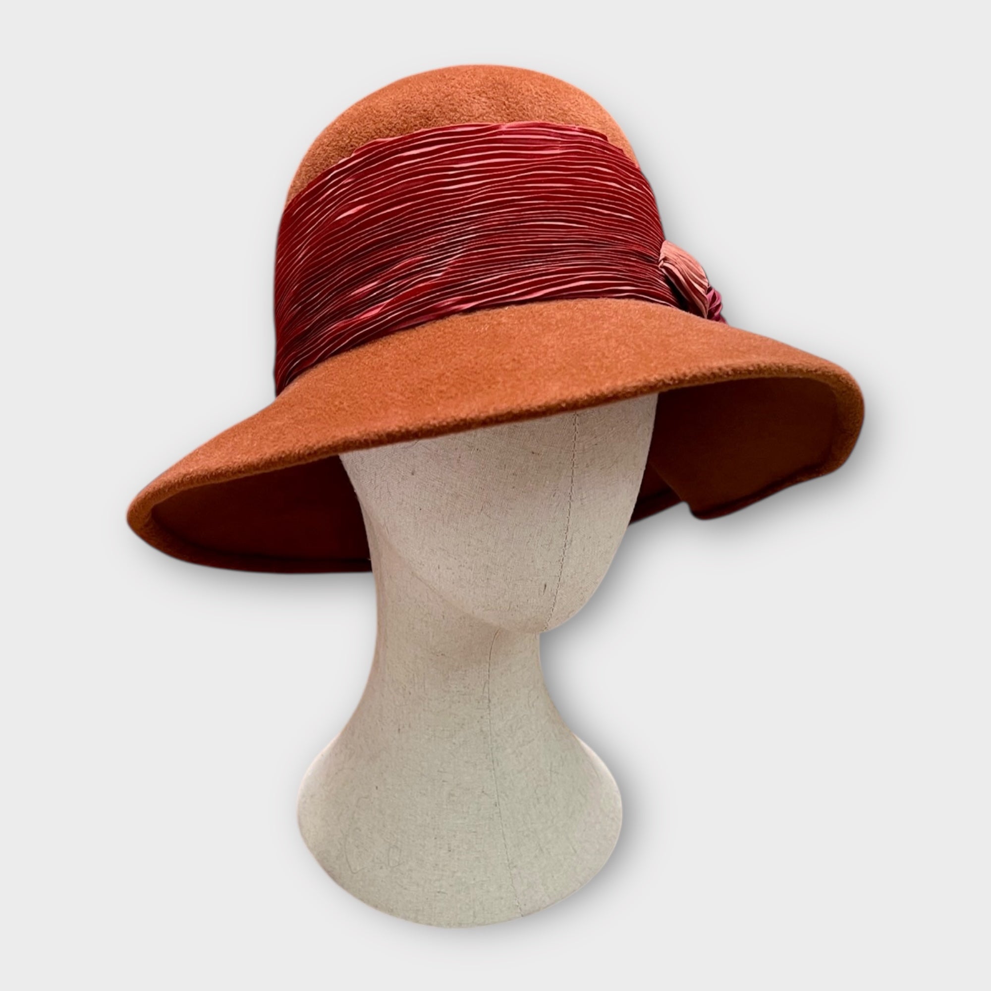 Cappello in Feltro Ala Media Grevi Col.Ruggine