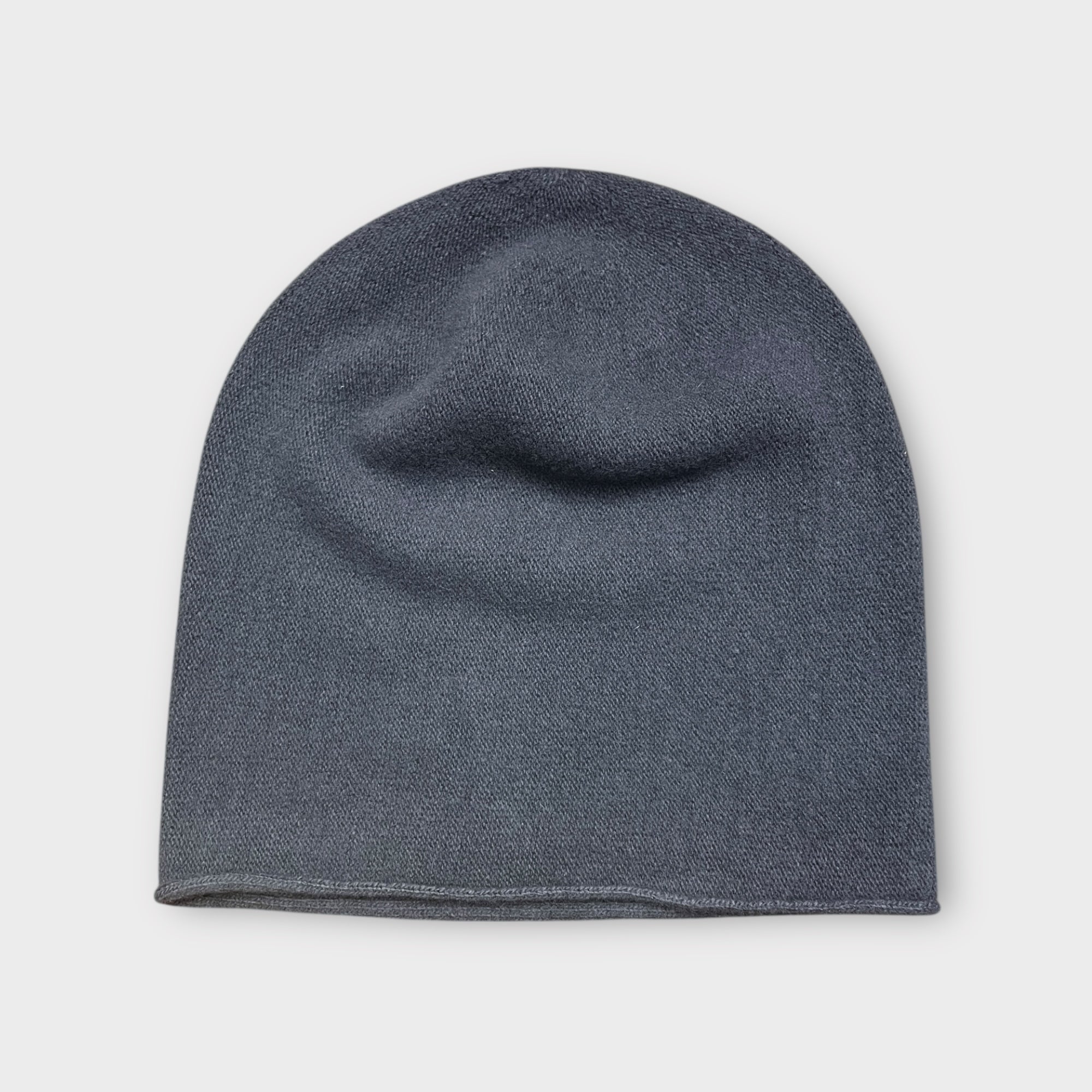 Berretto Beanie In Panno Di Lana "Nero" Kopka