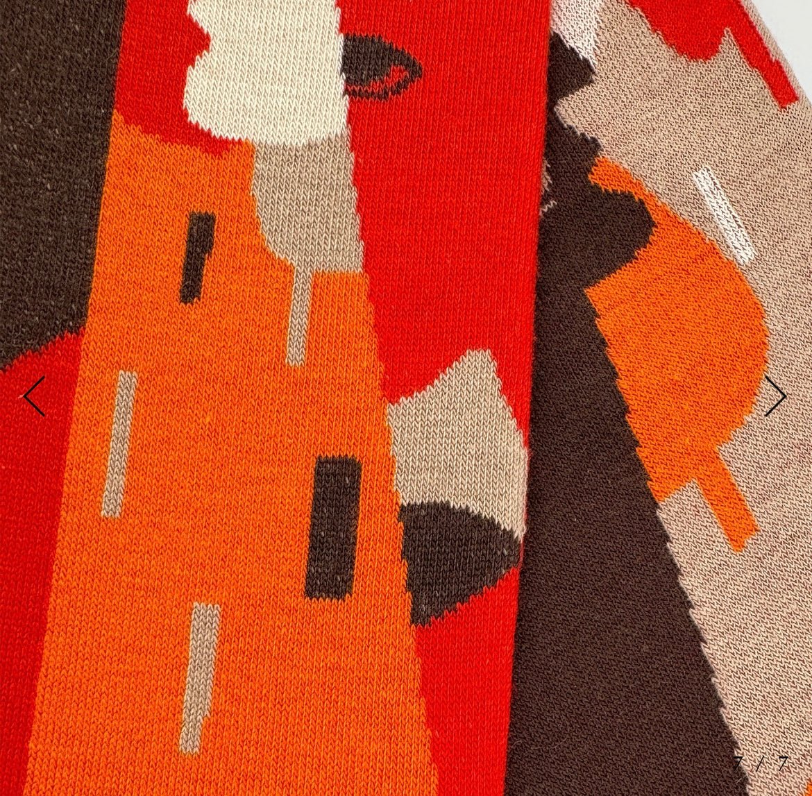 Calzini Spaiati Lunghi In Cotone Chat