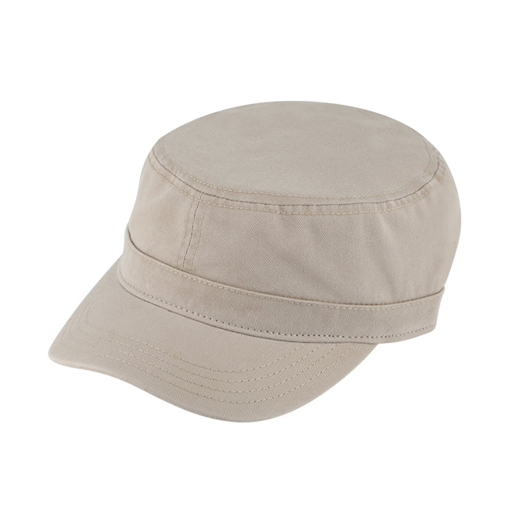 Cubano Estivo Army Cap In Puro Cotone