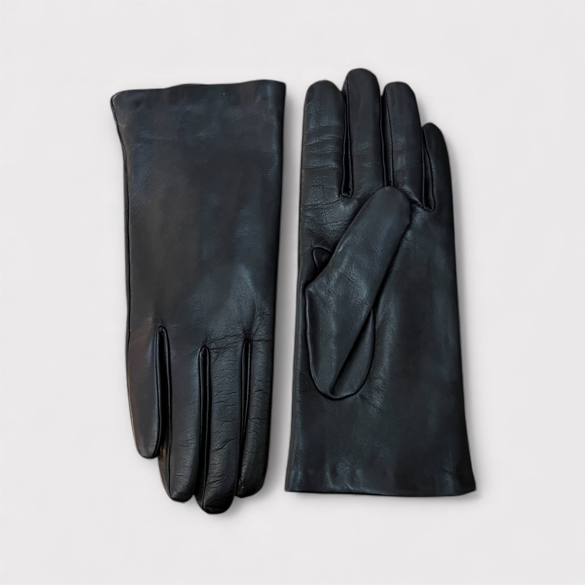 Guanti Donna In Pelle Fodera Cashmere