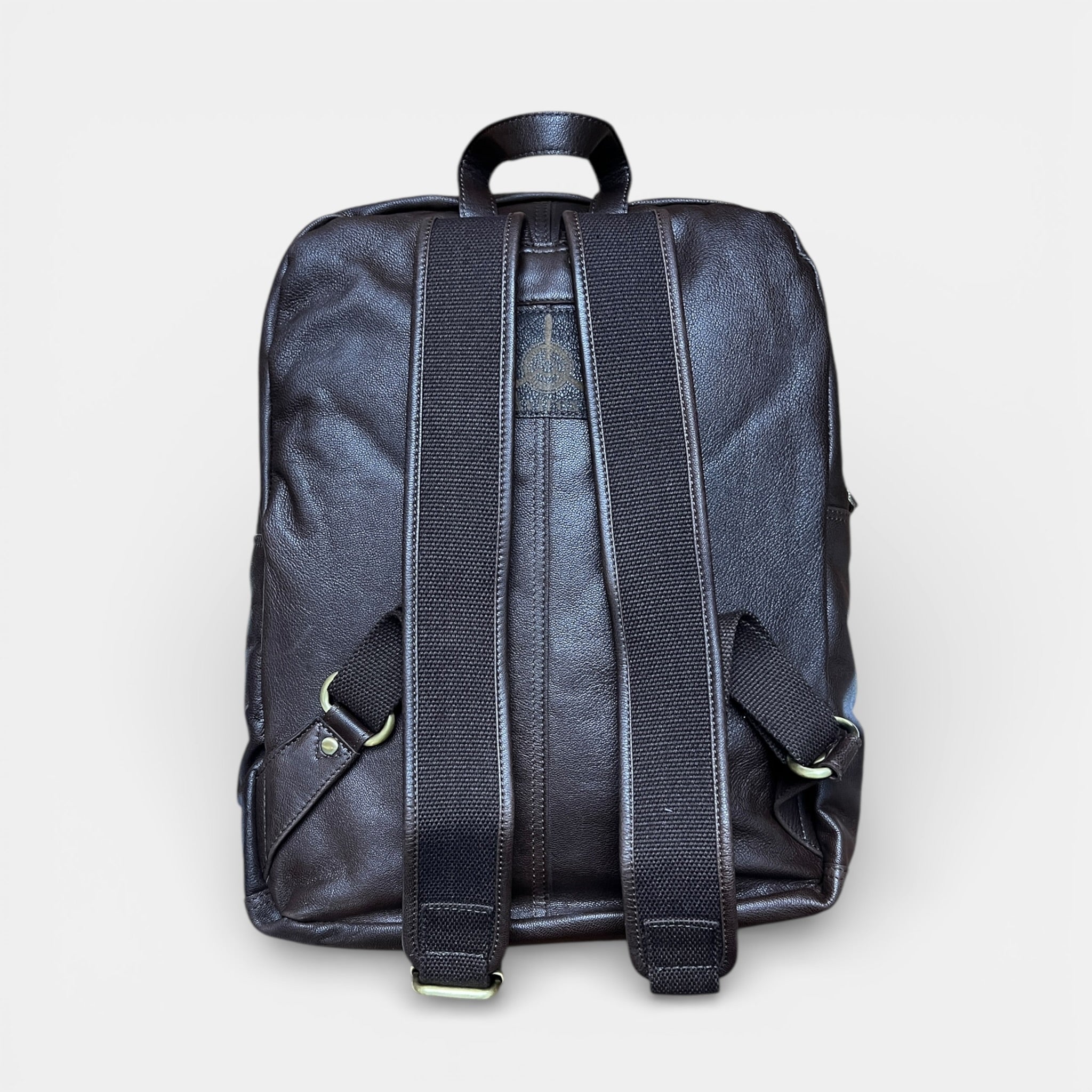 Zaino in Pelle Marrone Avirex