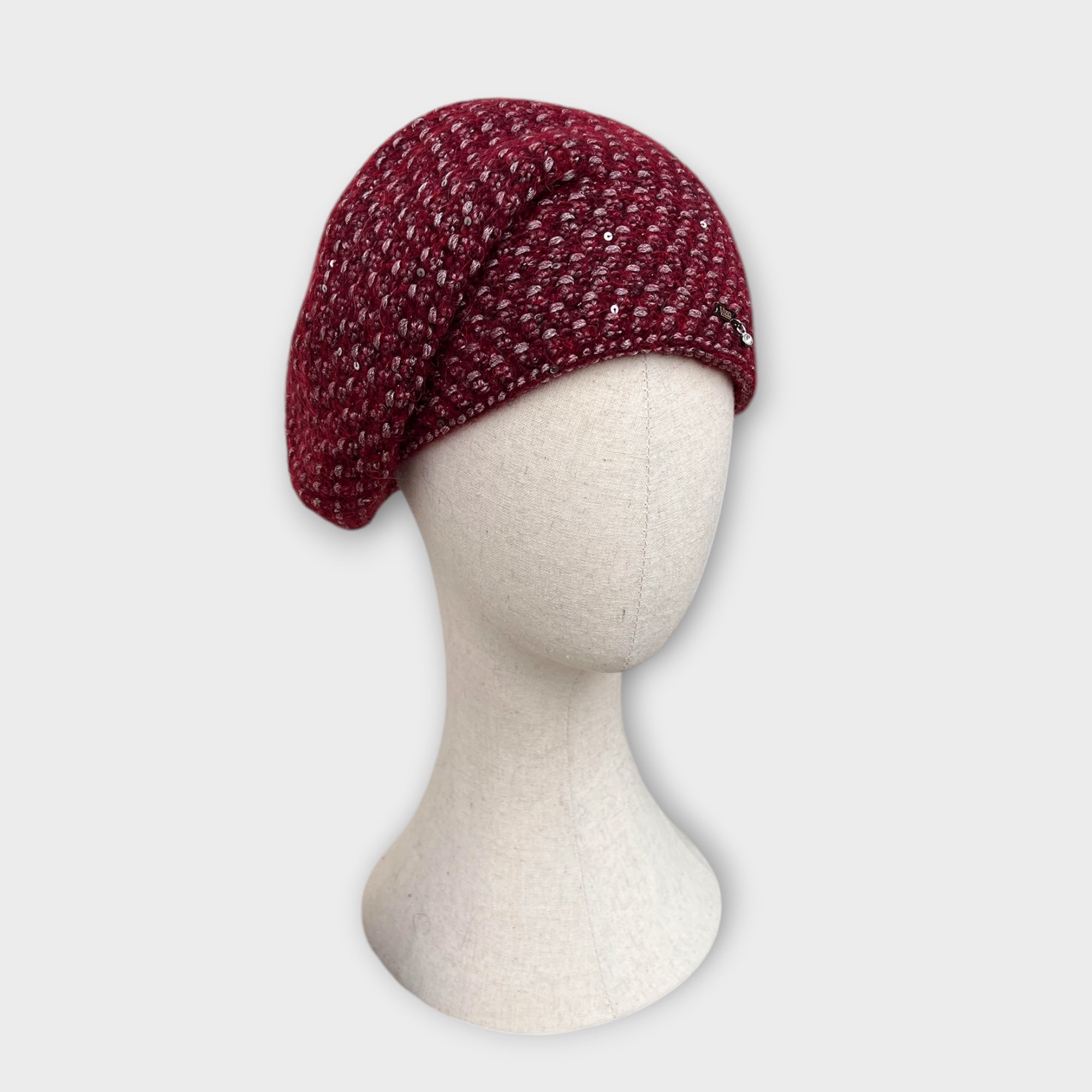 Basco Donna In Maglia Di Mohair E Alpaca Doppiato