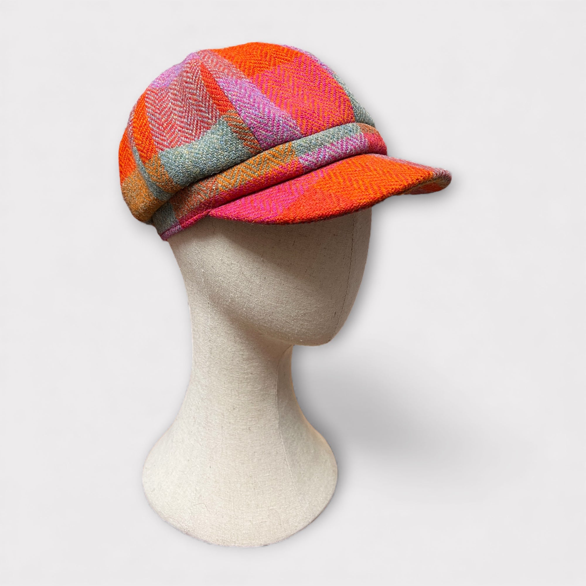 cappello bakerboy unisex in Harris Tweed Failsworth