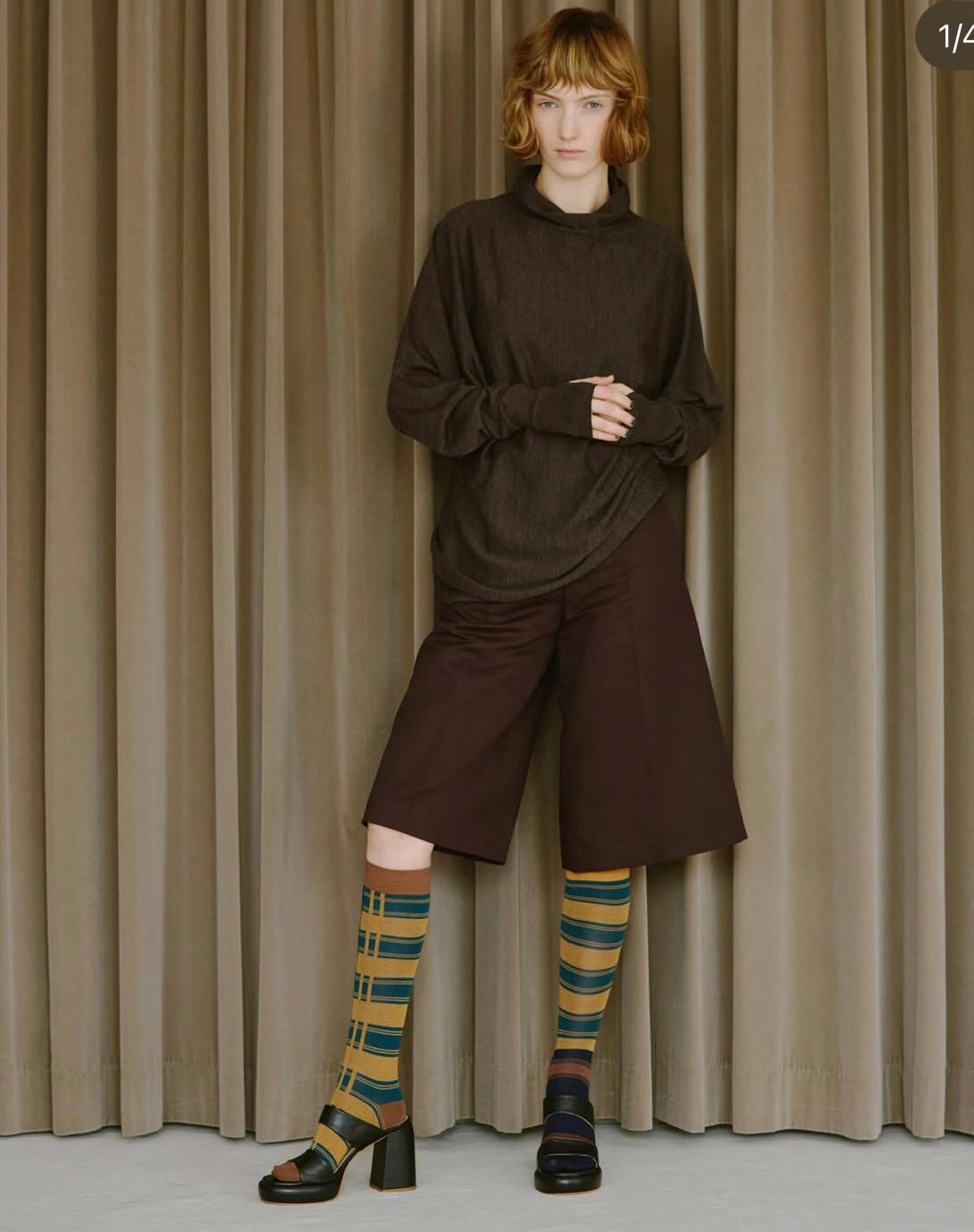 Calzini Spaiati Lunghi In Cotone Patch Patch