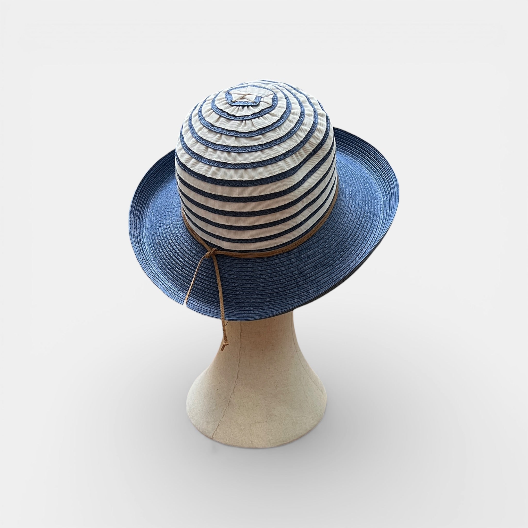 Cappello Da Donna Estivo In Tessuto E Papier Pieghevole - Cappelleria Bacca