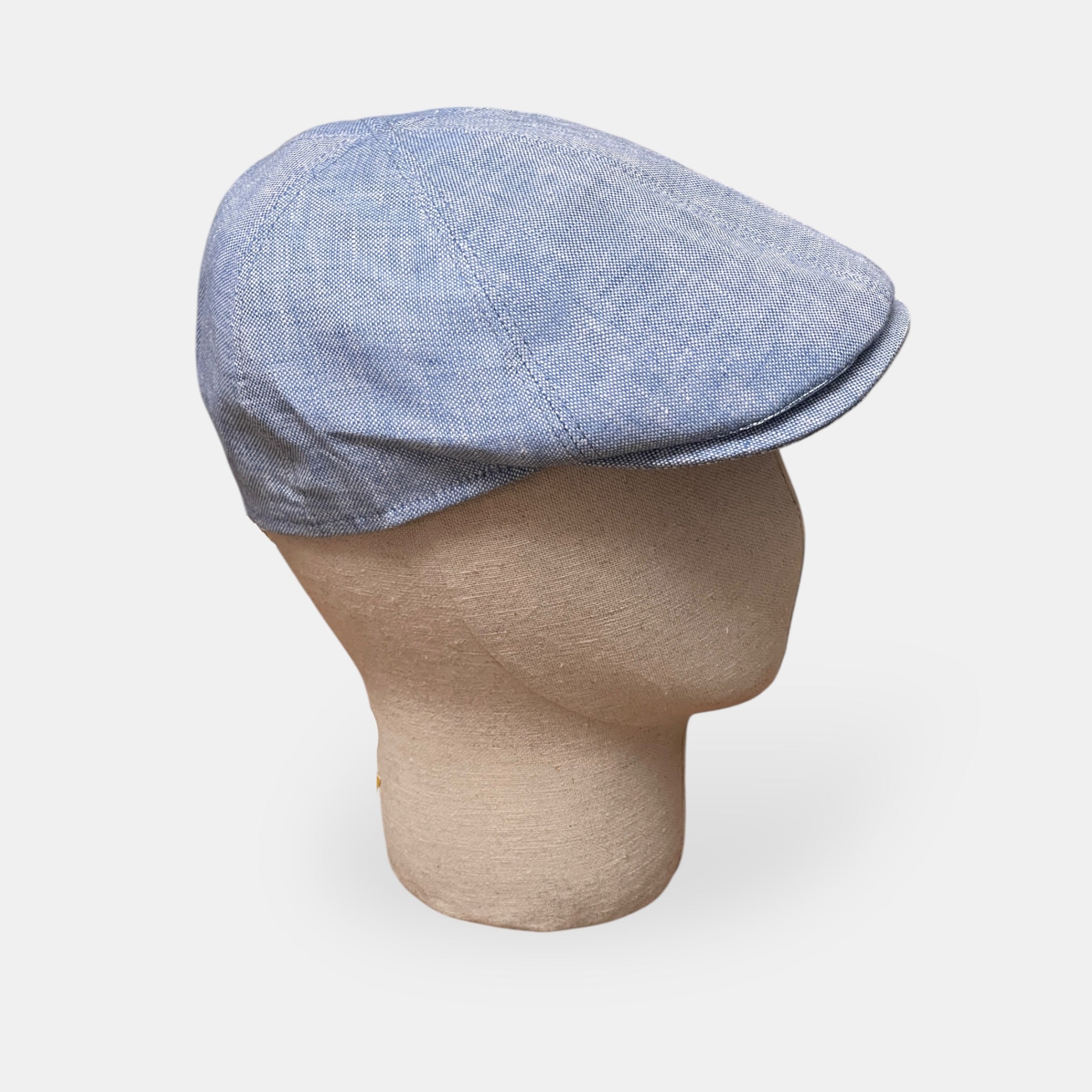 Coppola Uomo Estiva 6 Spicchi In Puro Lino Revertera - Cappelleria Bacca