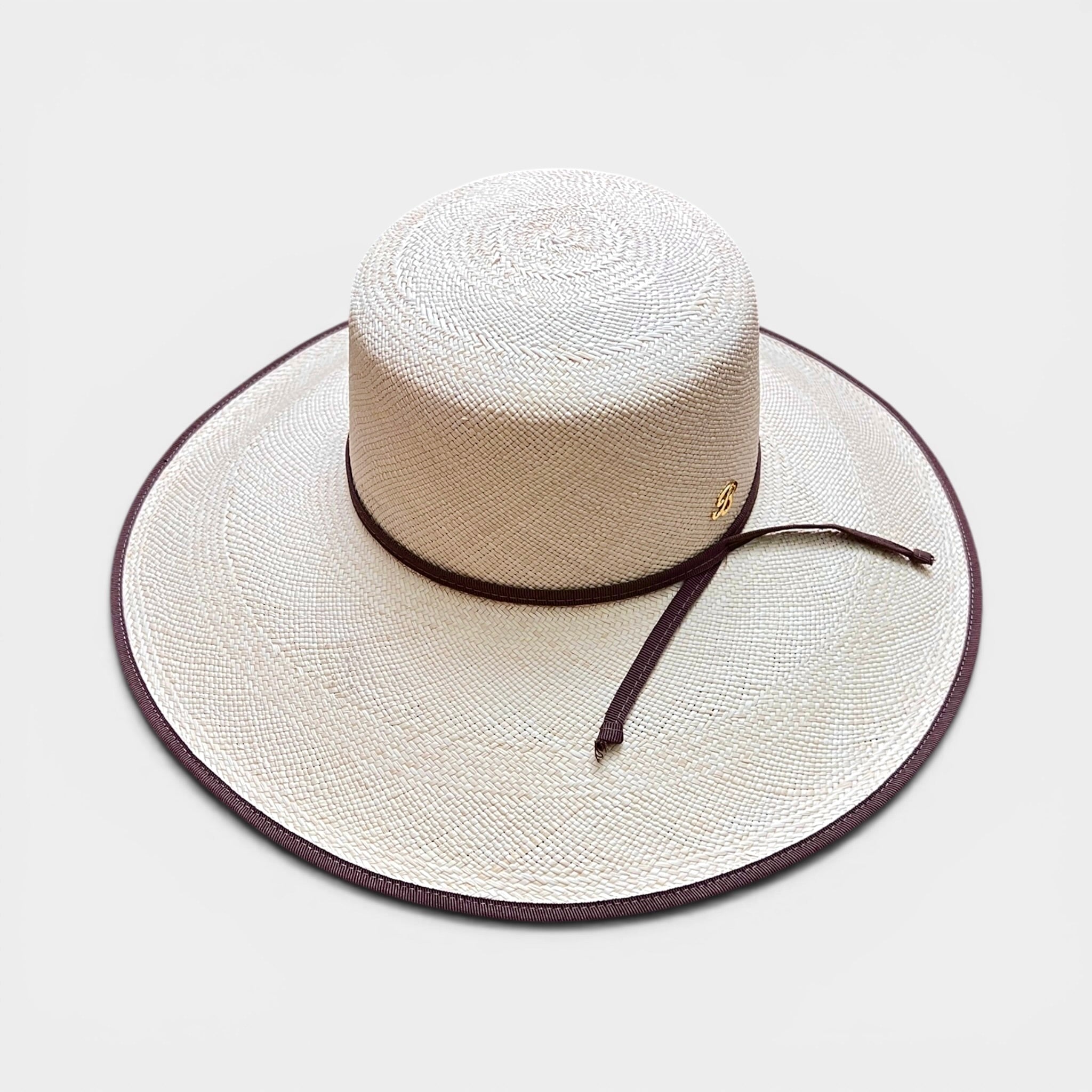 Cappello Donna Panama Originale Ala Larga